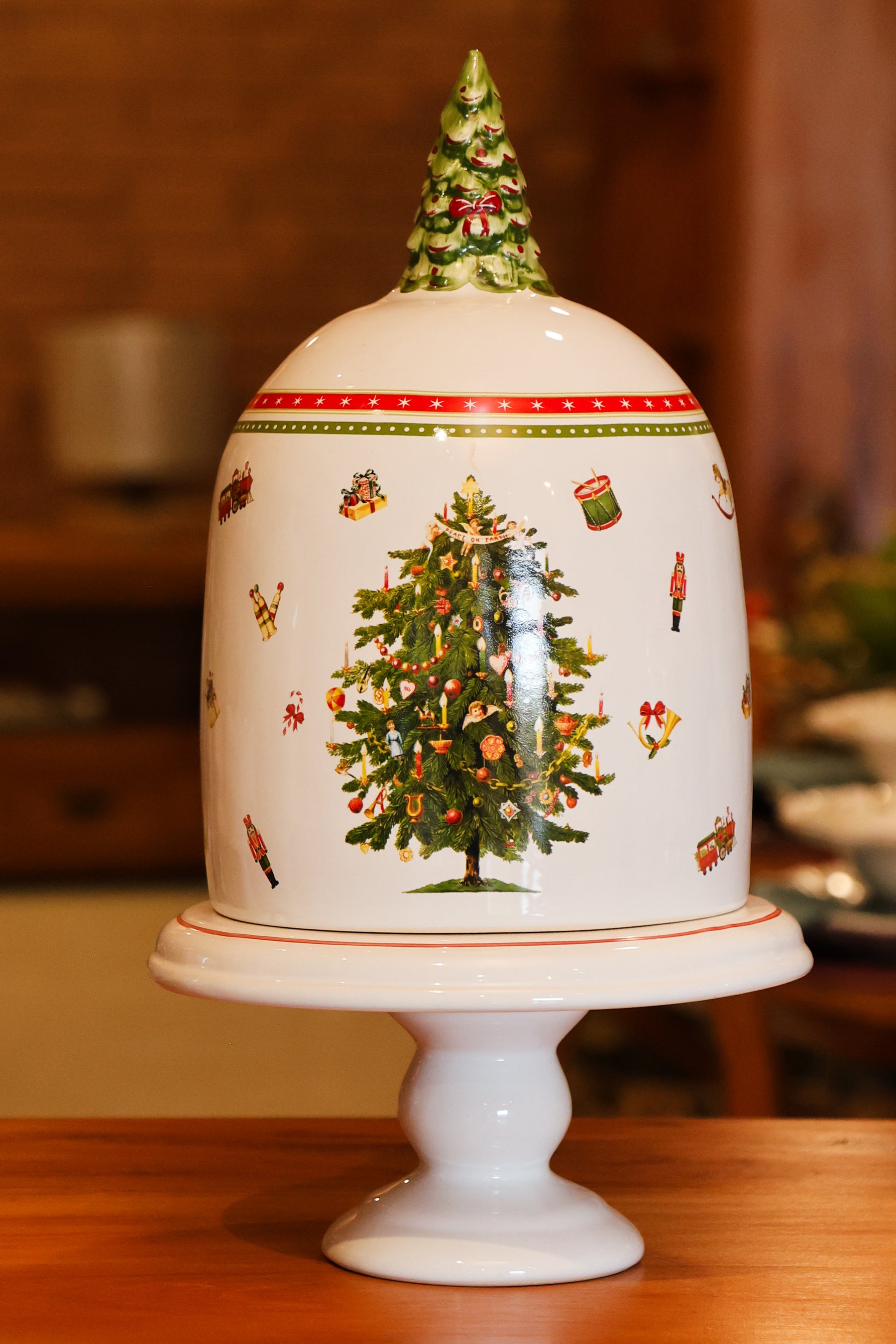 Porta Panetone GG Árvore Encantada Luiz Salvador