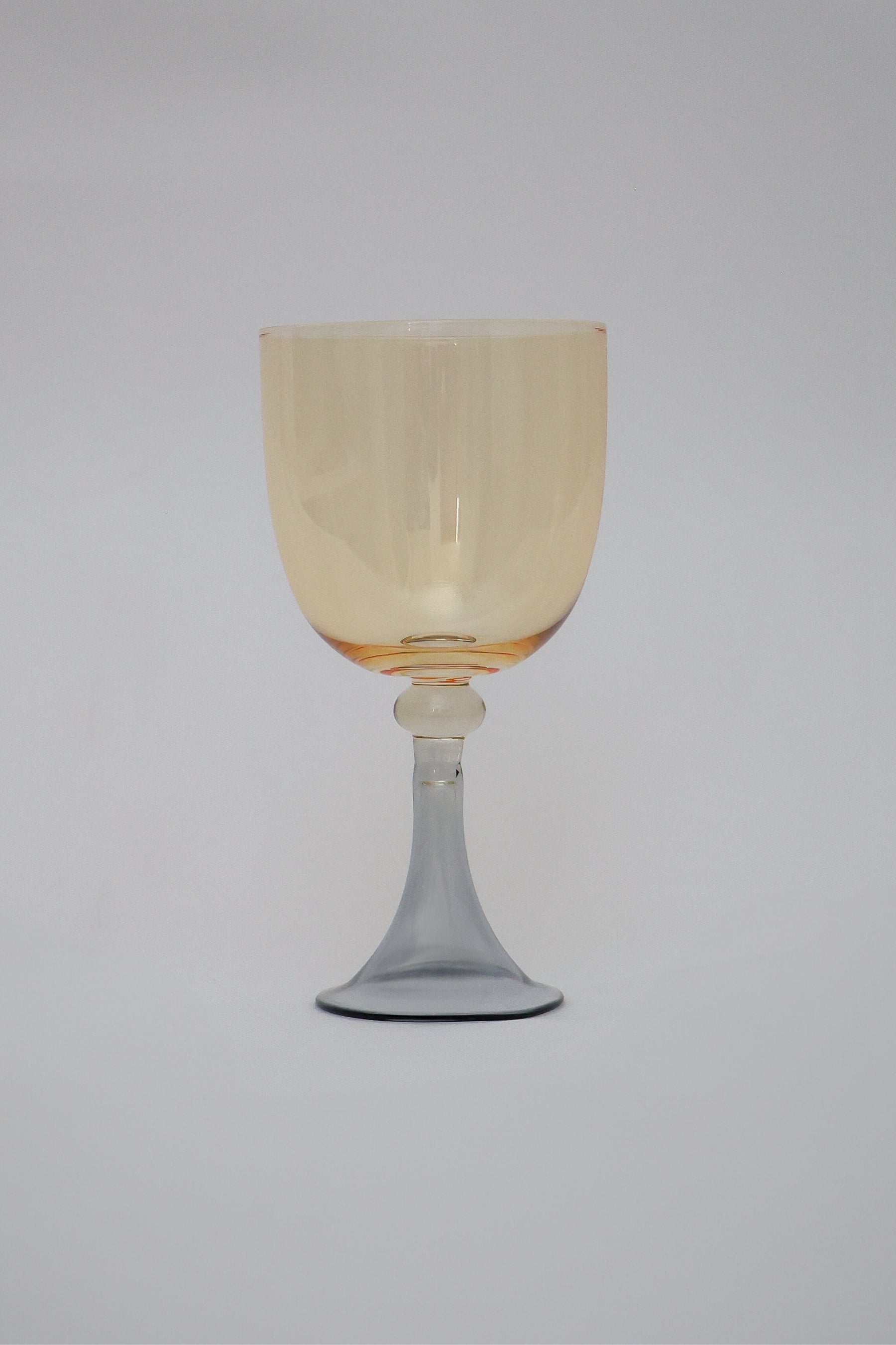 Taça de Vidro p/ Vinho Portugal 360ml - Ambar e Cinza