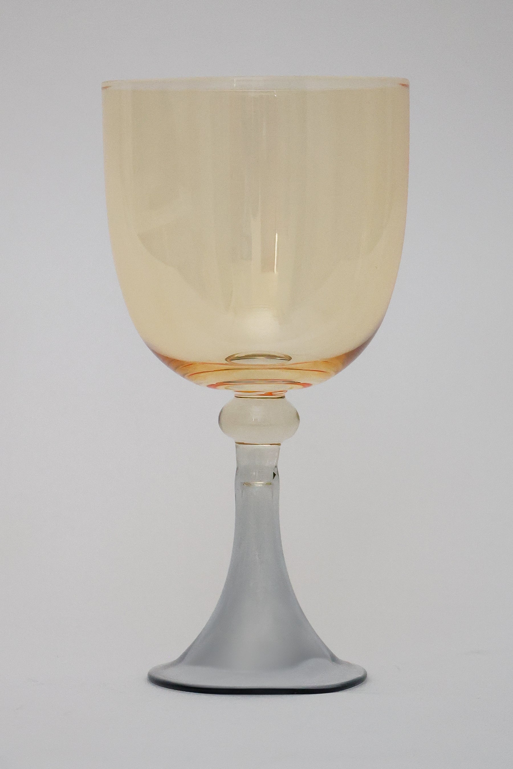 Taça de Vidro p/ Vinho Portugal 360ml - Ambar e Cinza