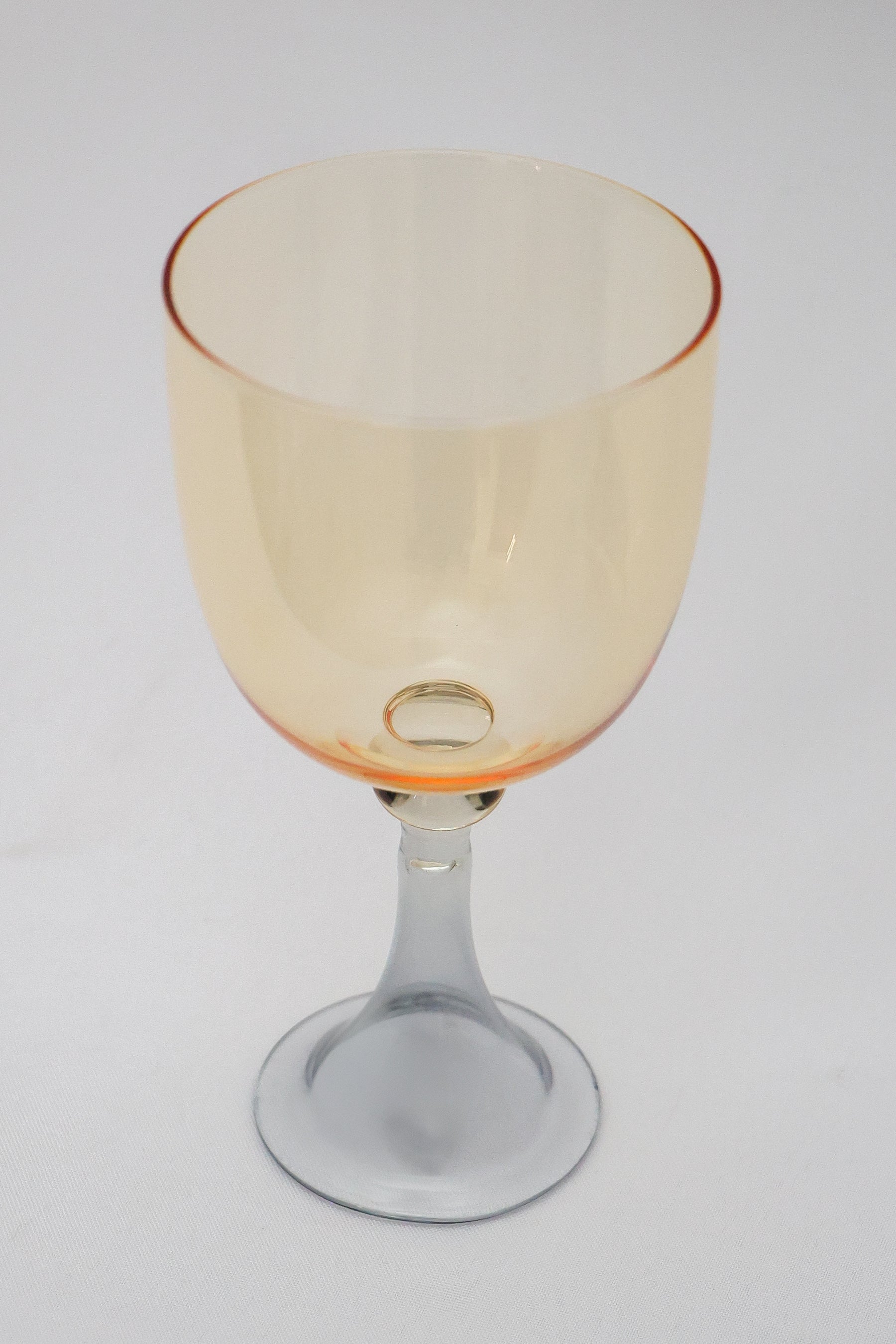 Taça de Vidro p/ Vinho Portugal 360ml - Ambar e Cinza