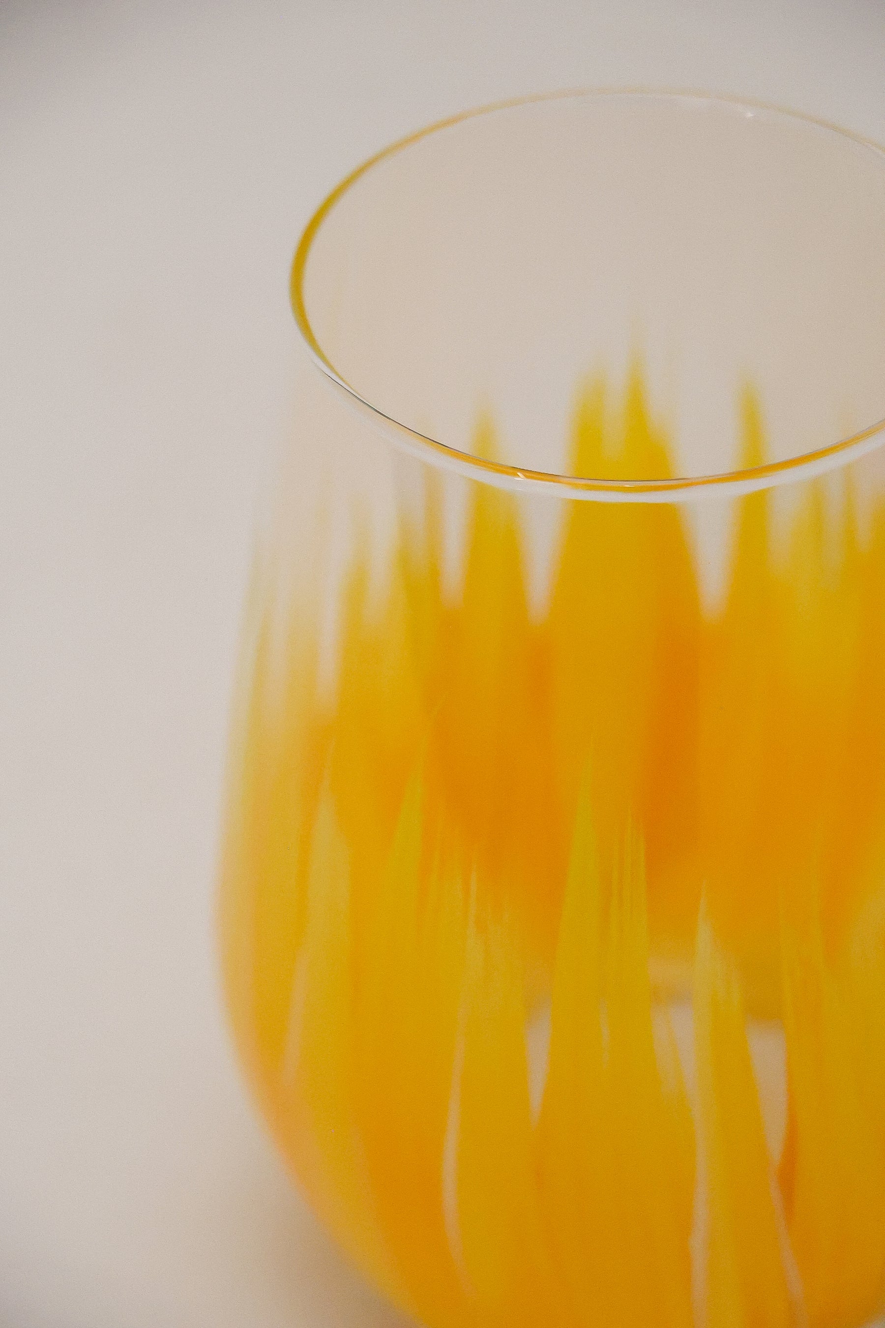 Copos de Cristal Pincelados à Mão