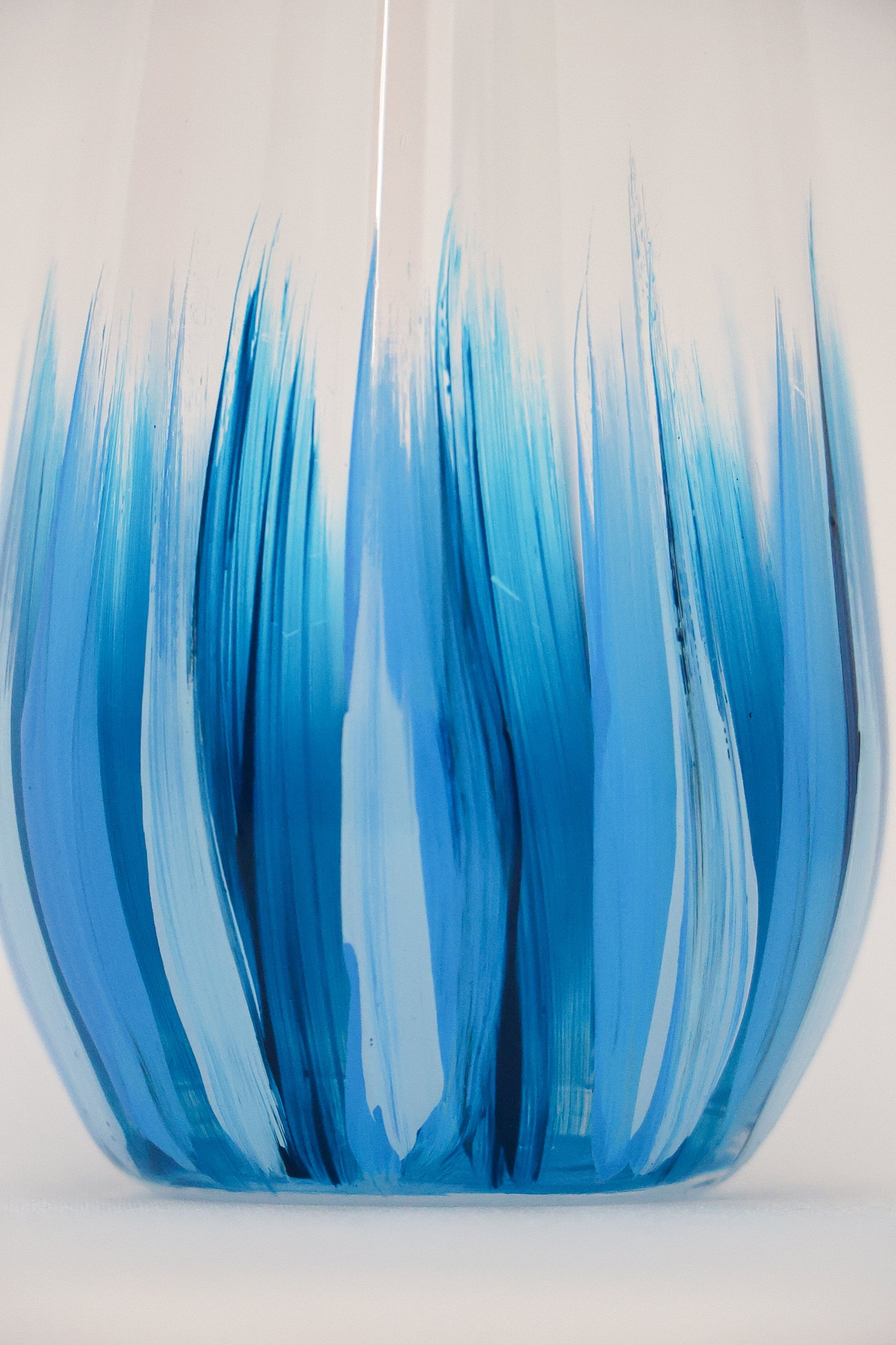 Copos de Cristal Pincelados à Mão