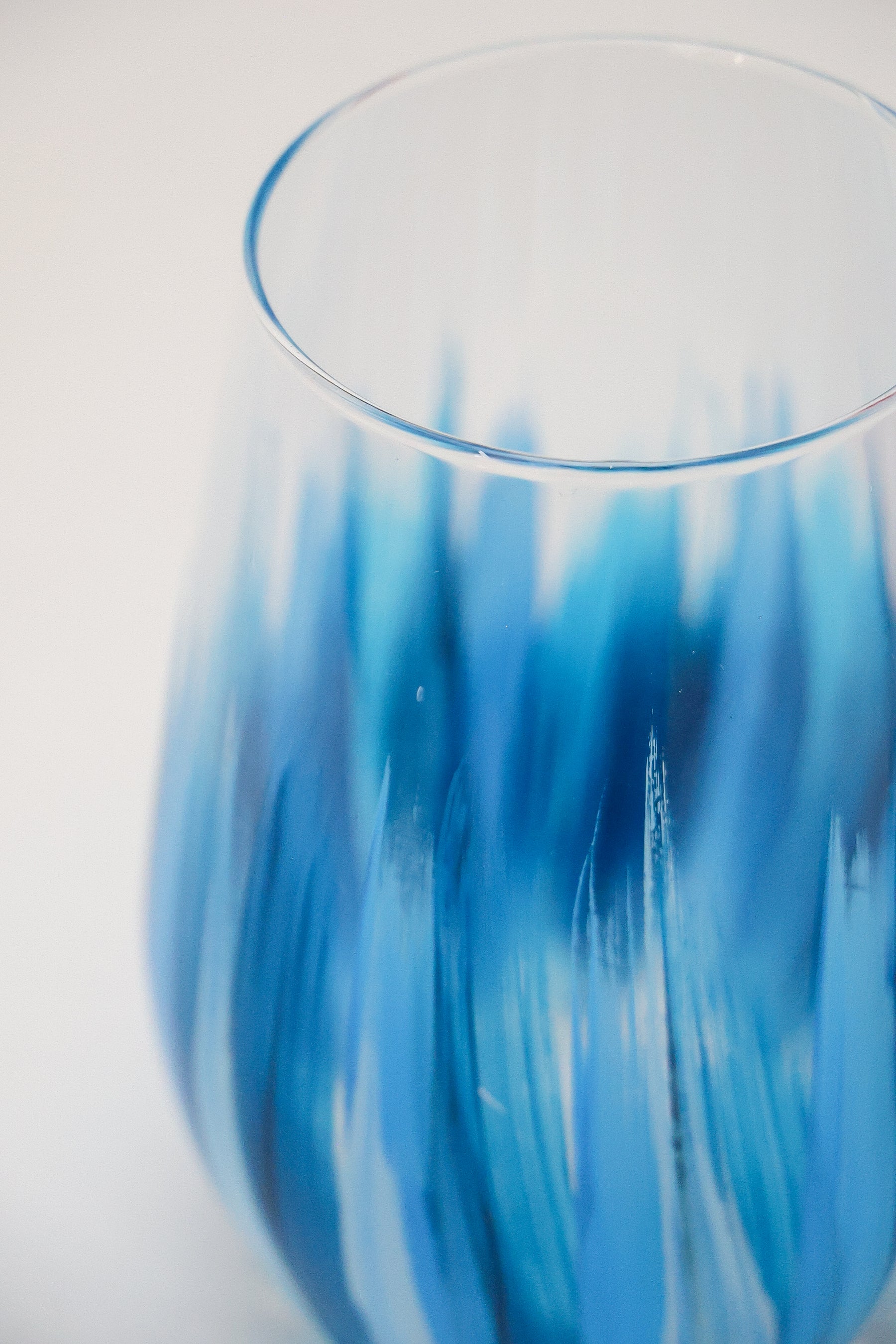 Copos de Cristal Pincelados à Mão