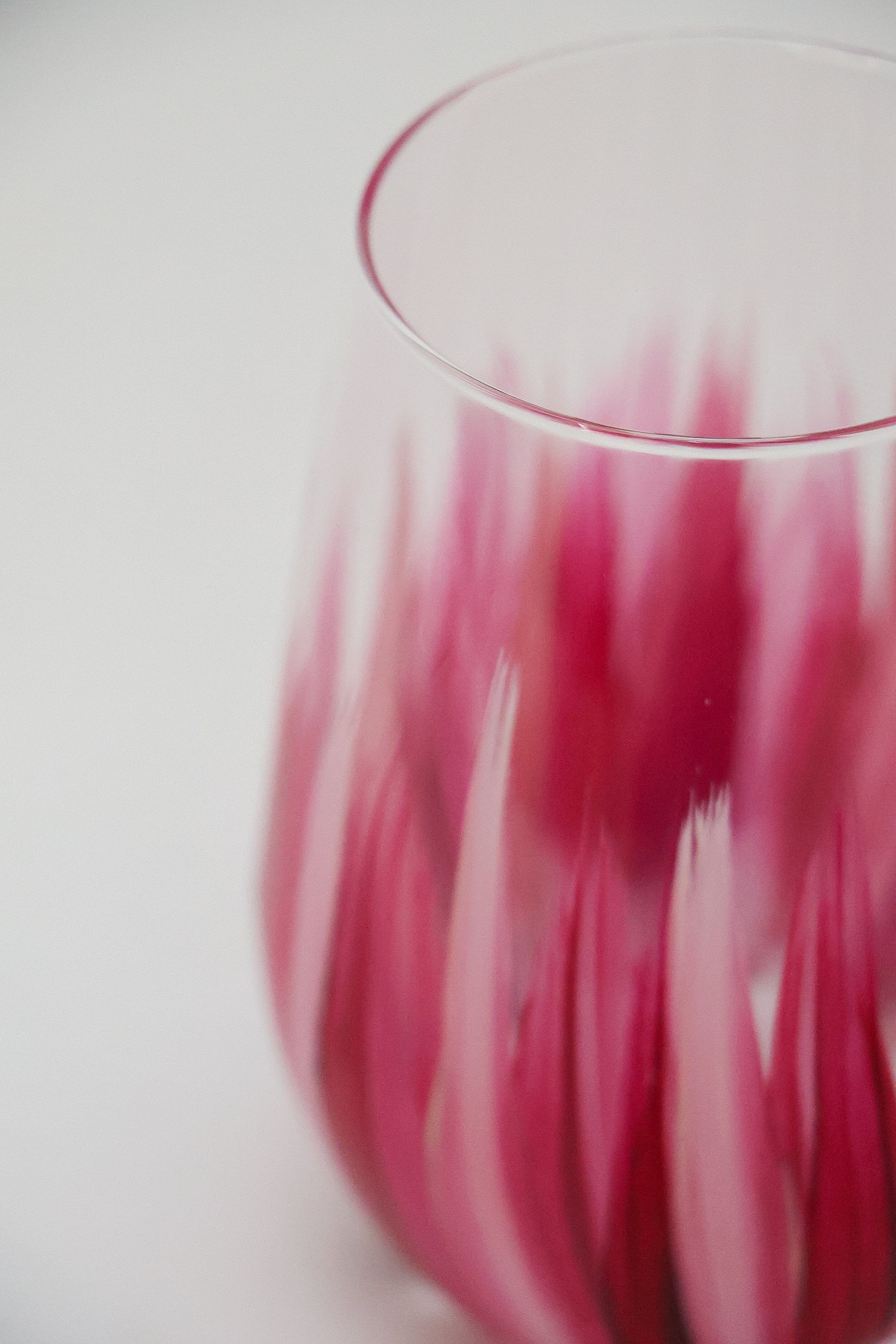 Copos de Cristal Pincelados à Mão