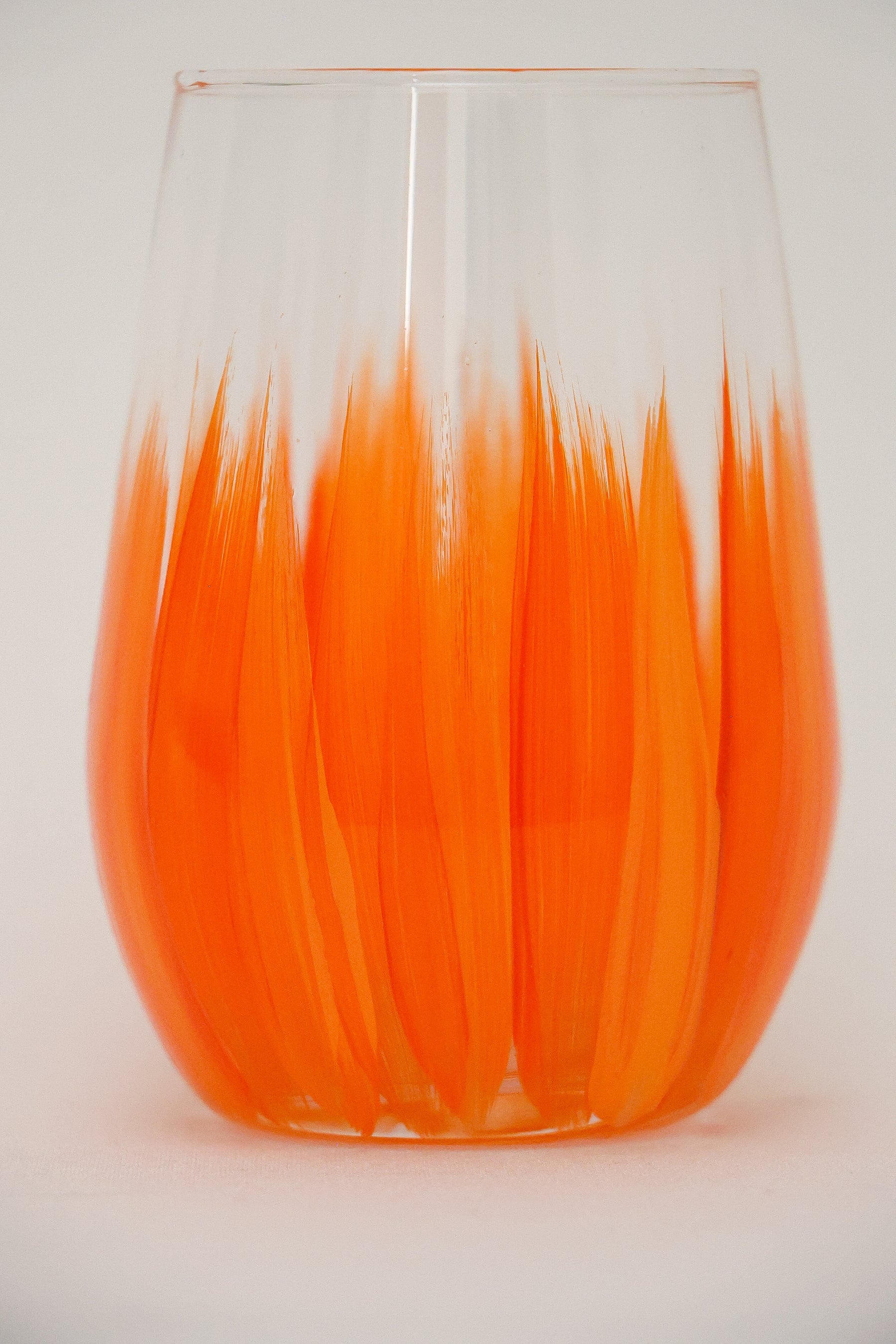 Copos de Cristal Pincelados à Mão