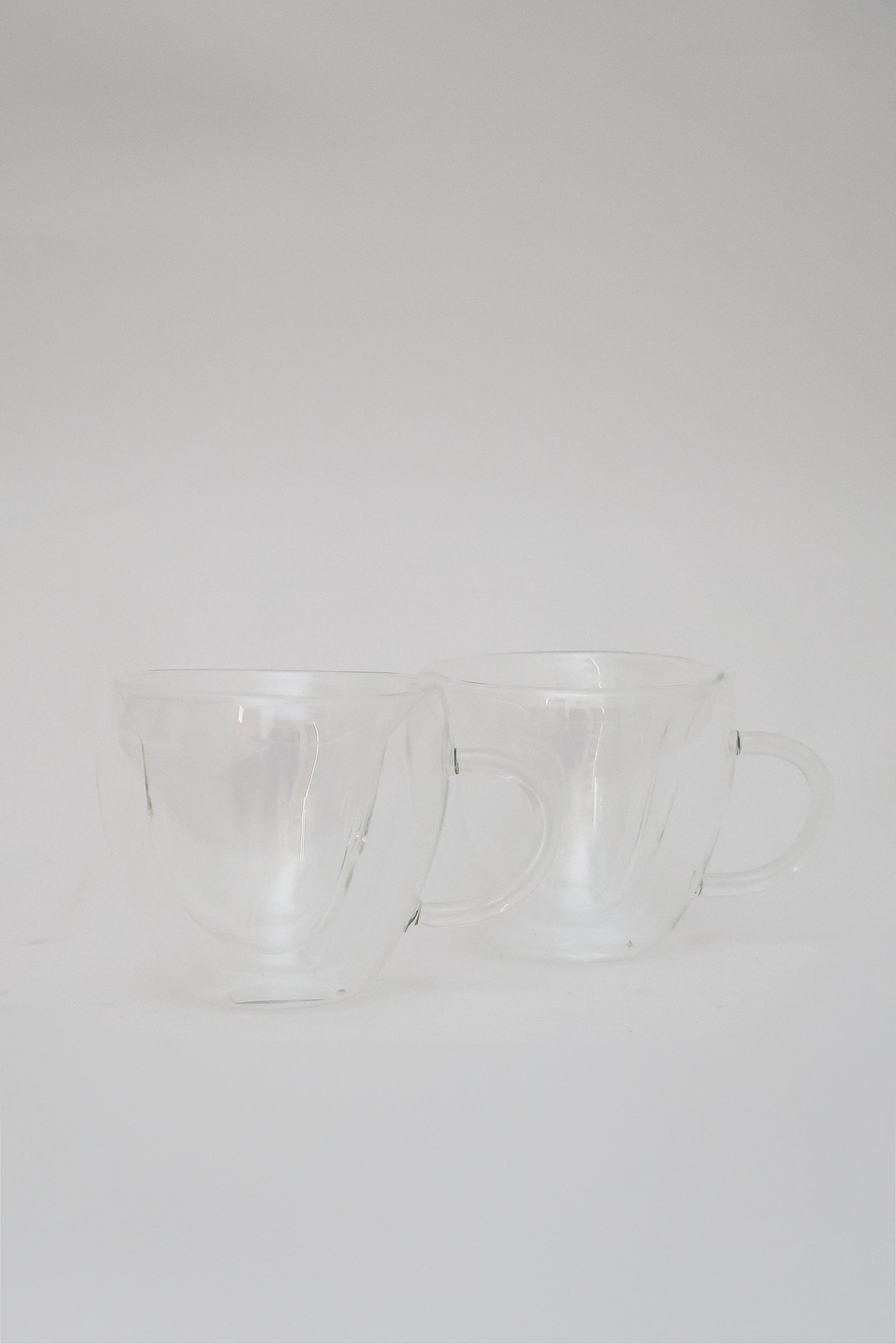 Xícara de Chá 230ml de Vidro Borossilicato Parede Dupla Lyor