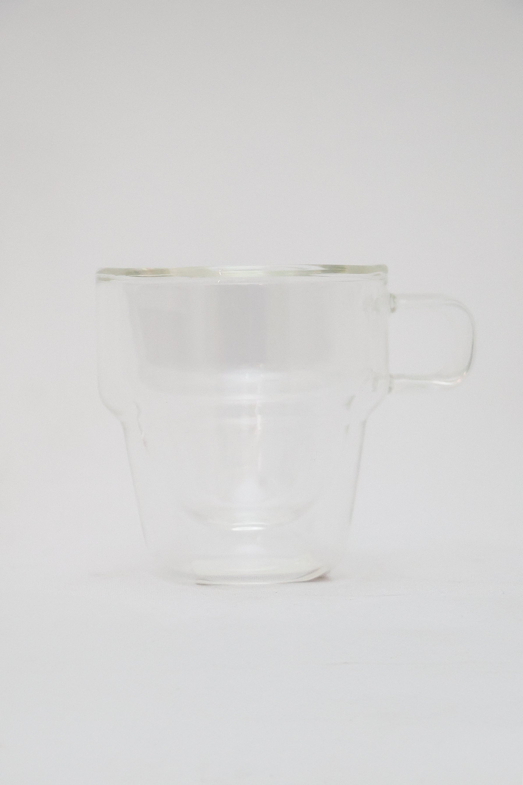 Xícara de Café 90ml Empilháveis Parede Dupla Vidro Borosilicato Wolff