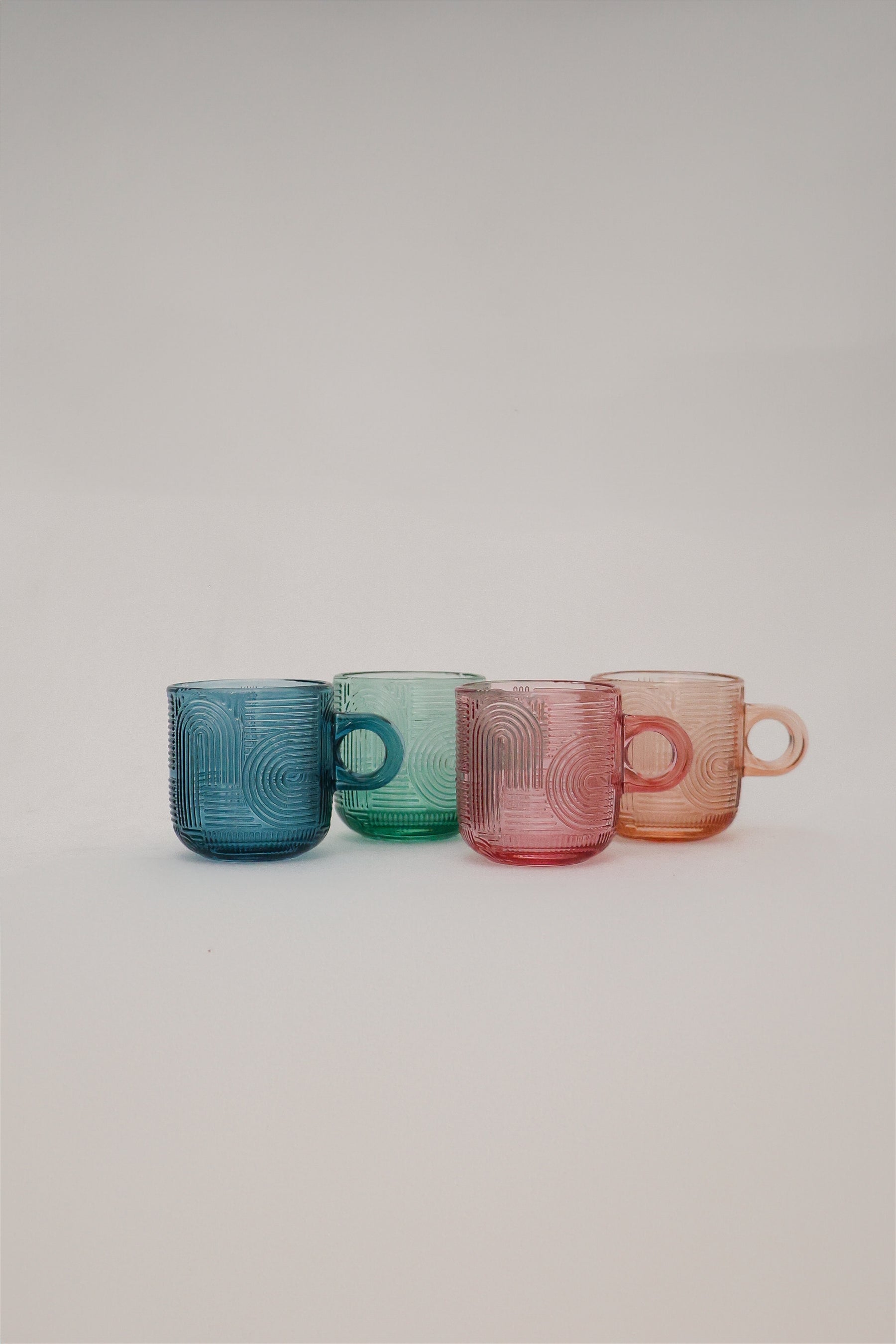 Xícara de Café Vidro Colors 100ml