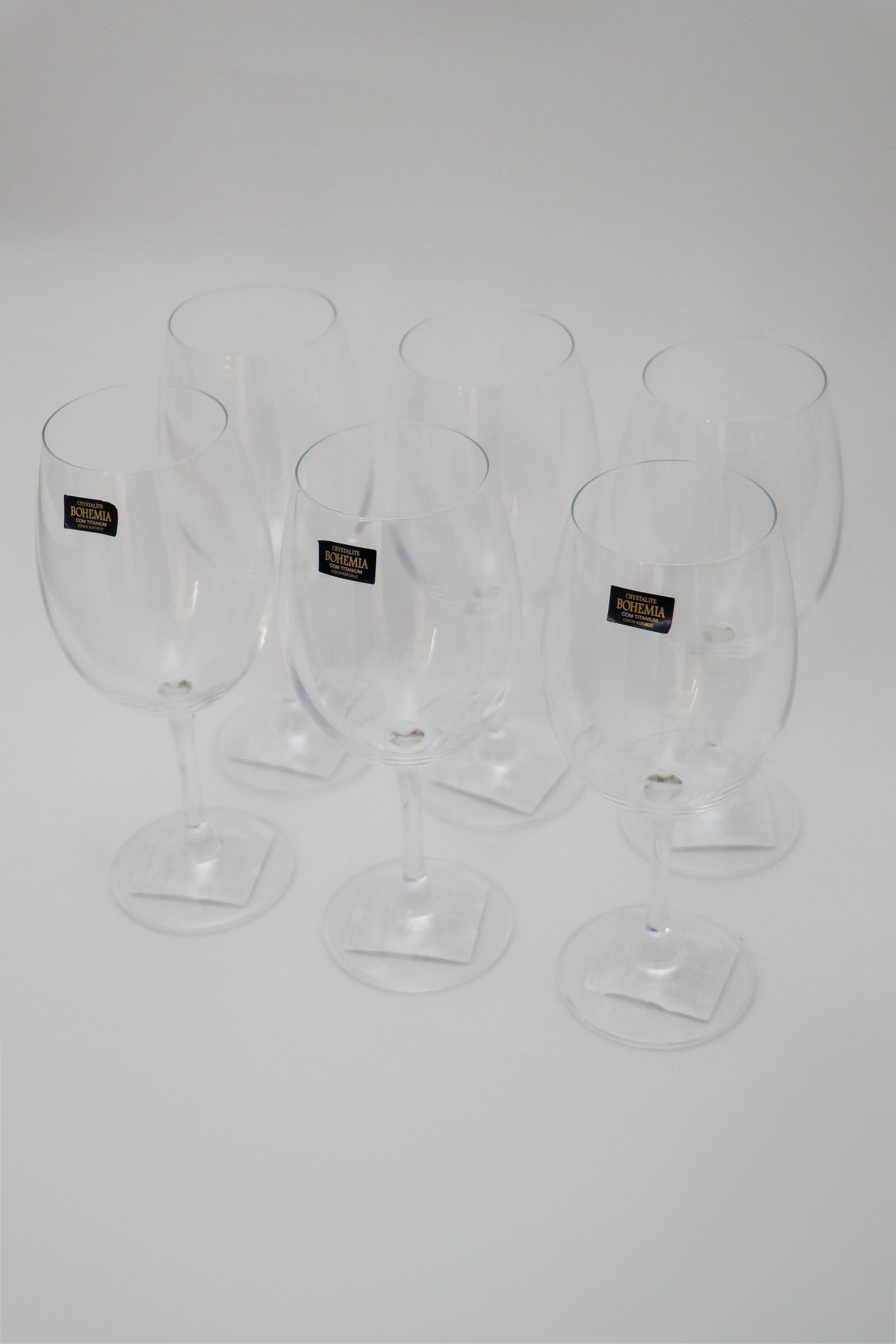 Taça de Cristal p/ Vinho linha Bohemia Lyor 580ml