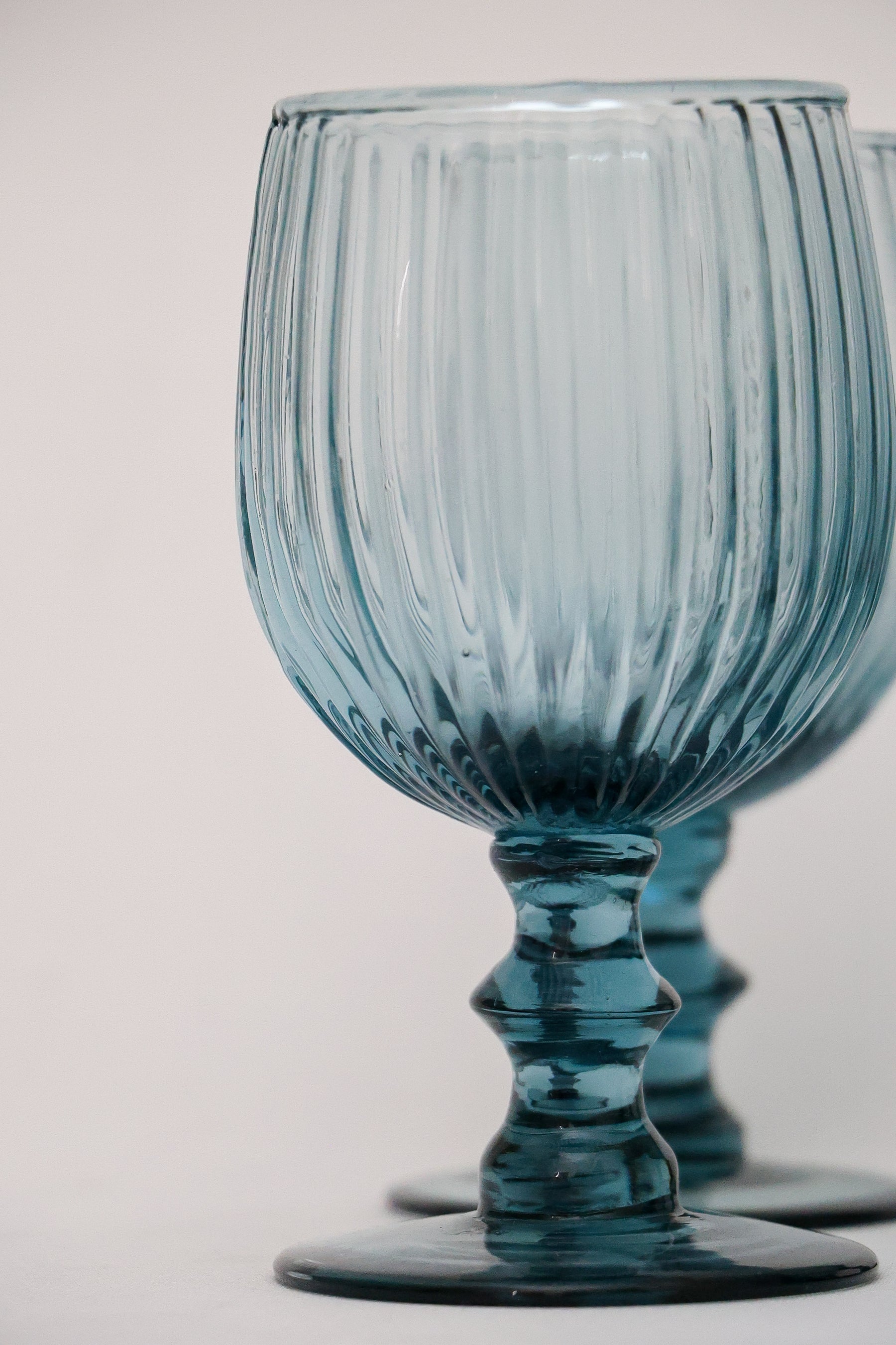 Taça de Vidro p/ Vinho Kiwi Blue