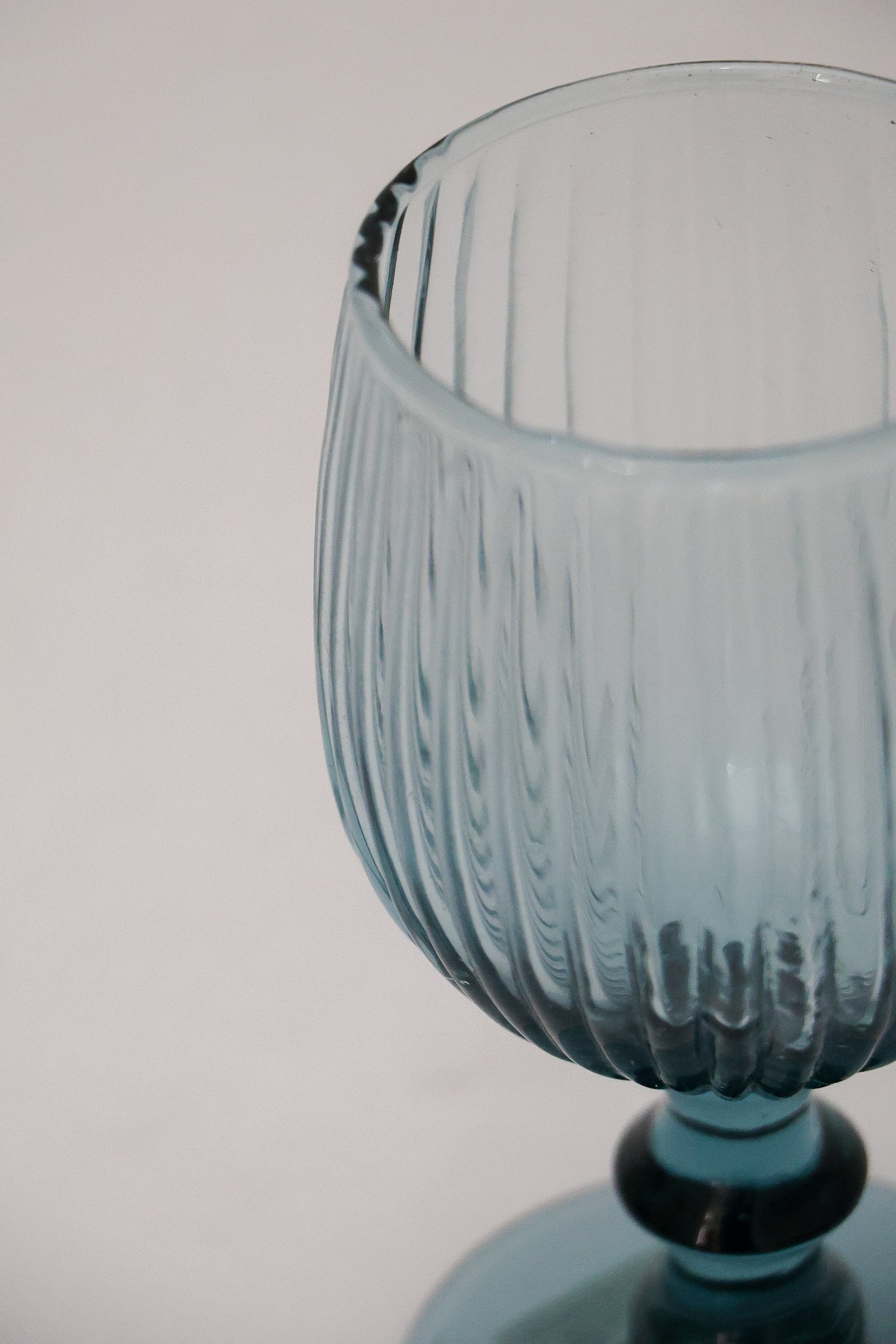 Taça de Vidro p/ Vinho Kiwi Blue