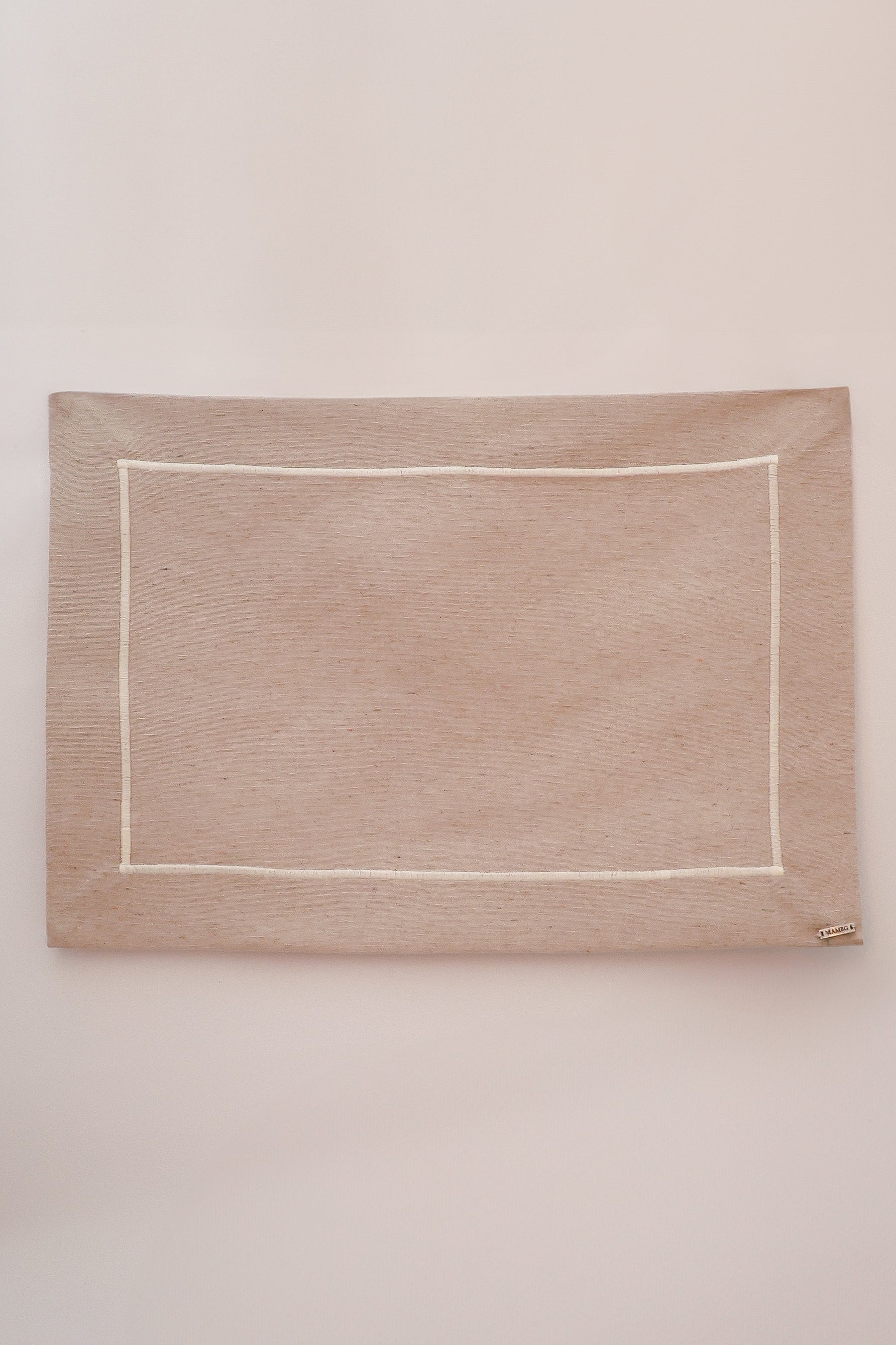 Jogo Americano Liso Beje, Mameg