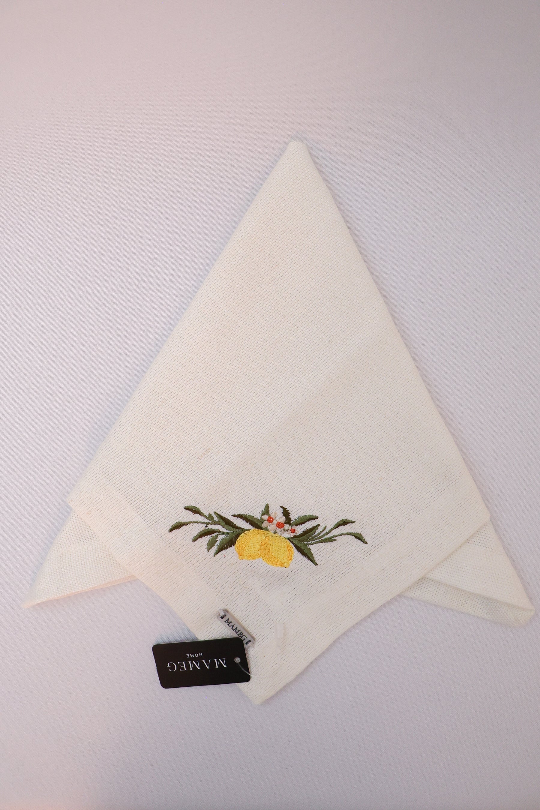 Guardanapo Linhão Bordado Positano Mameg