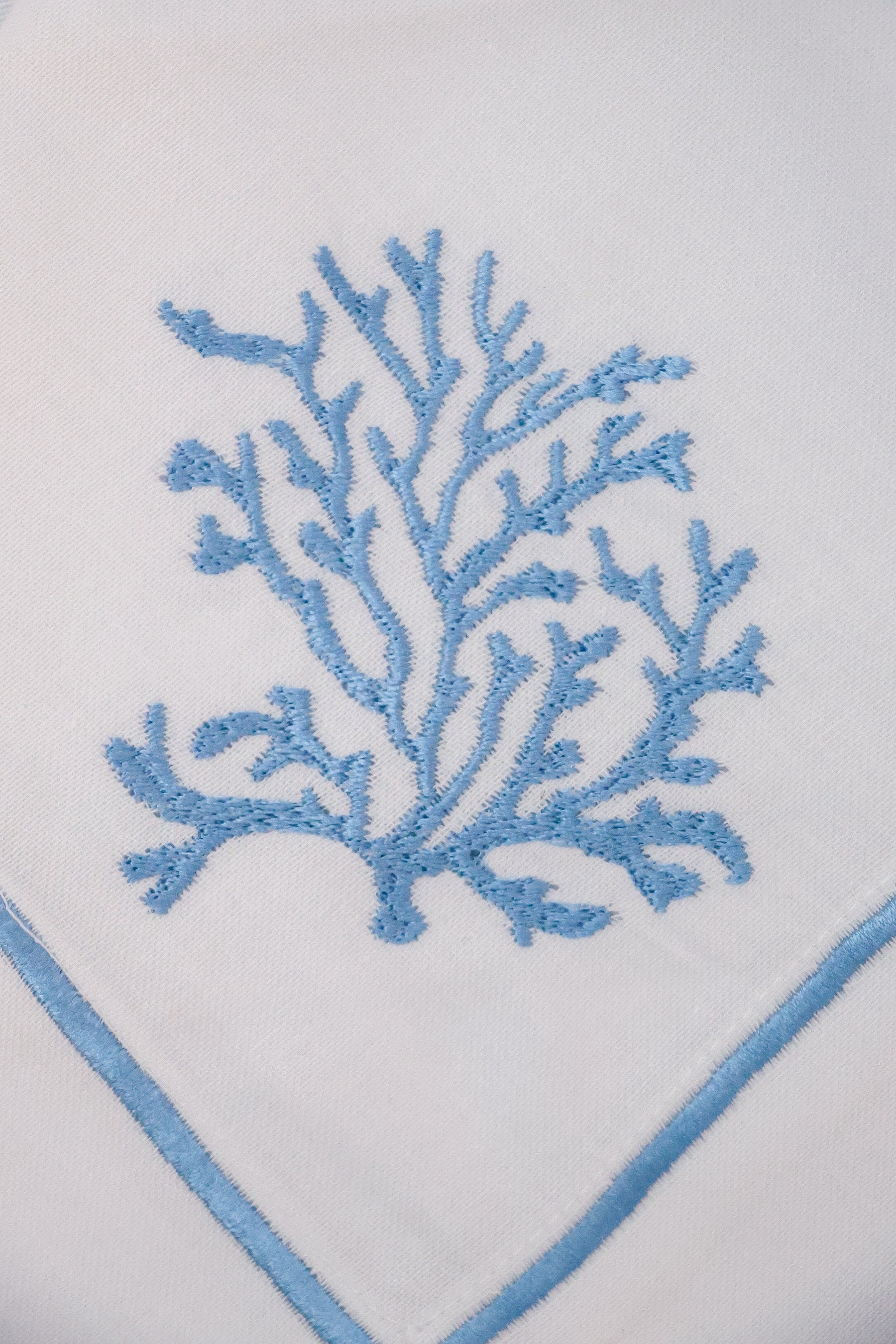 Guardanapo Algodão Coral Azul