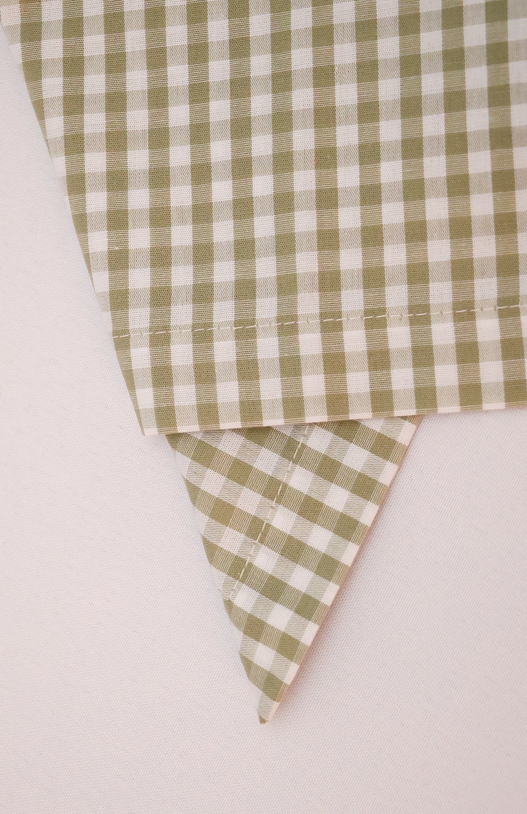 Guardanapo Xadrez Verde Tulip Gardenia