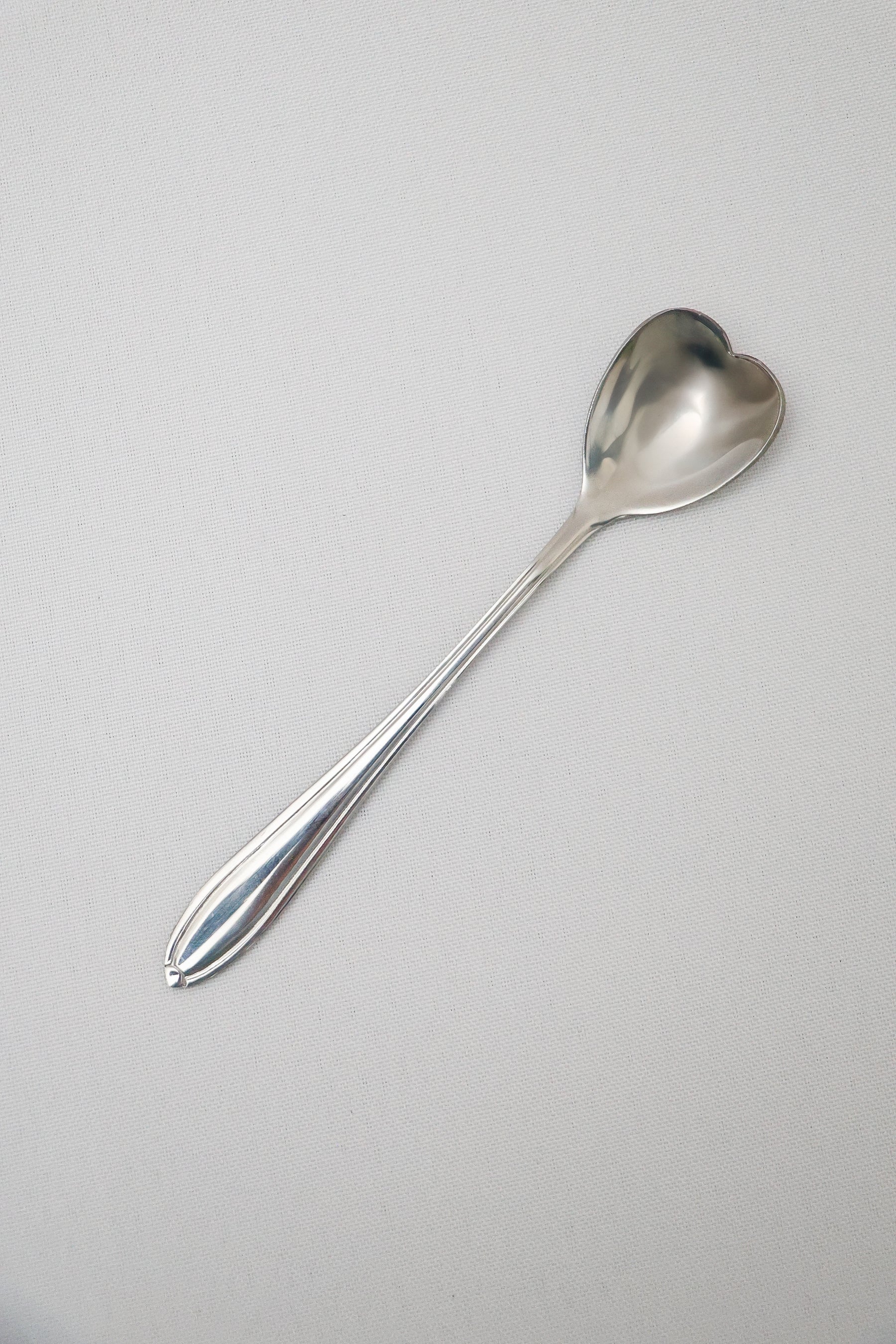 Colheres Aço Inox Heart Prata Wolff