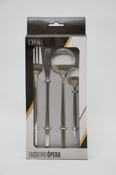 Faqueiro 16 peças Aço Inox Opera Lyor
