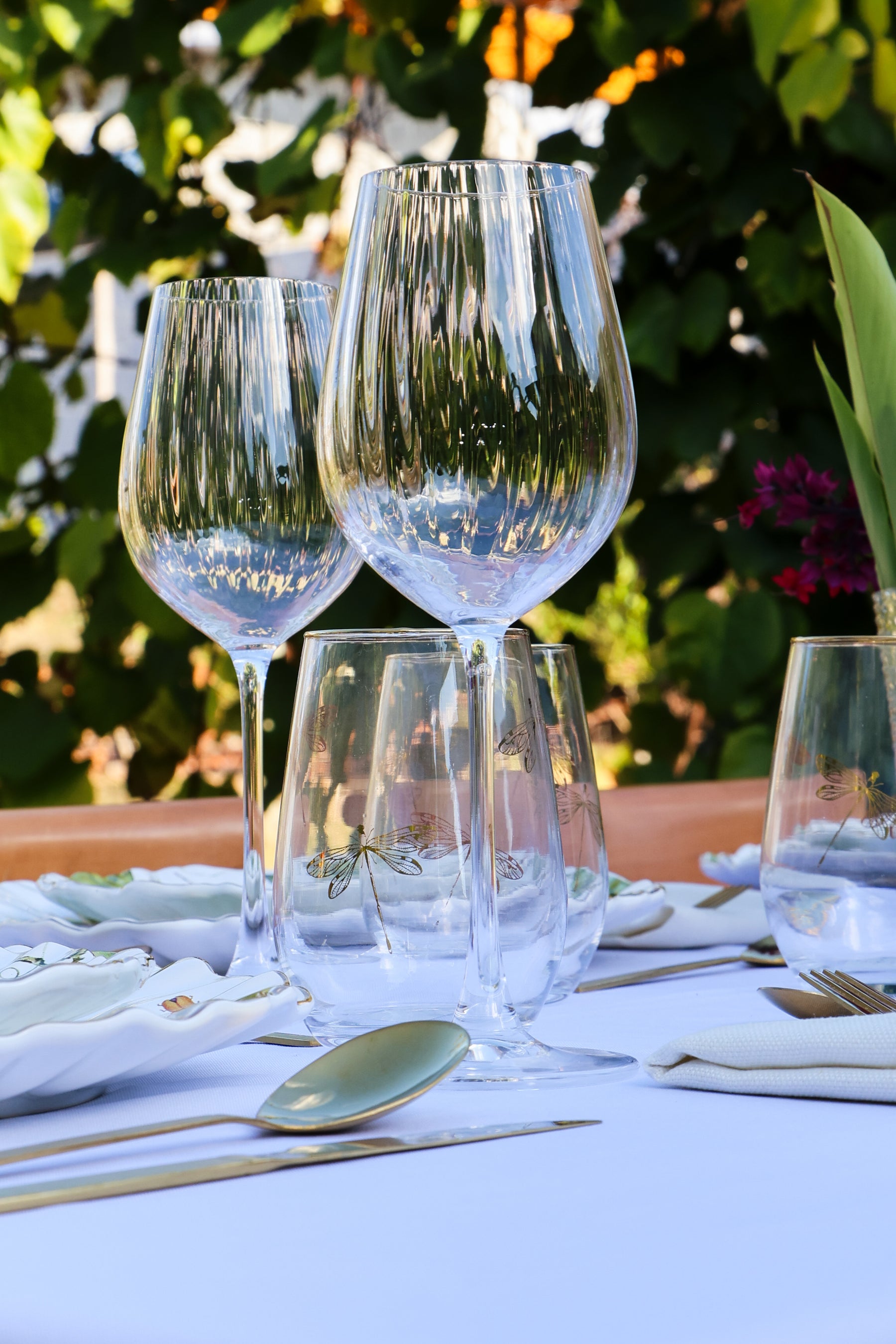 Taça de Cristal p/ Água 650ml Columbia Optic Lyor