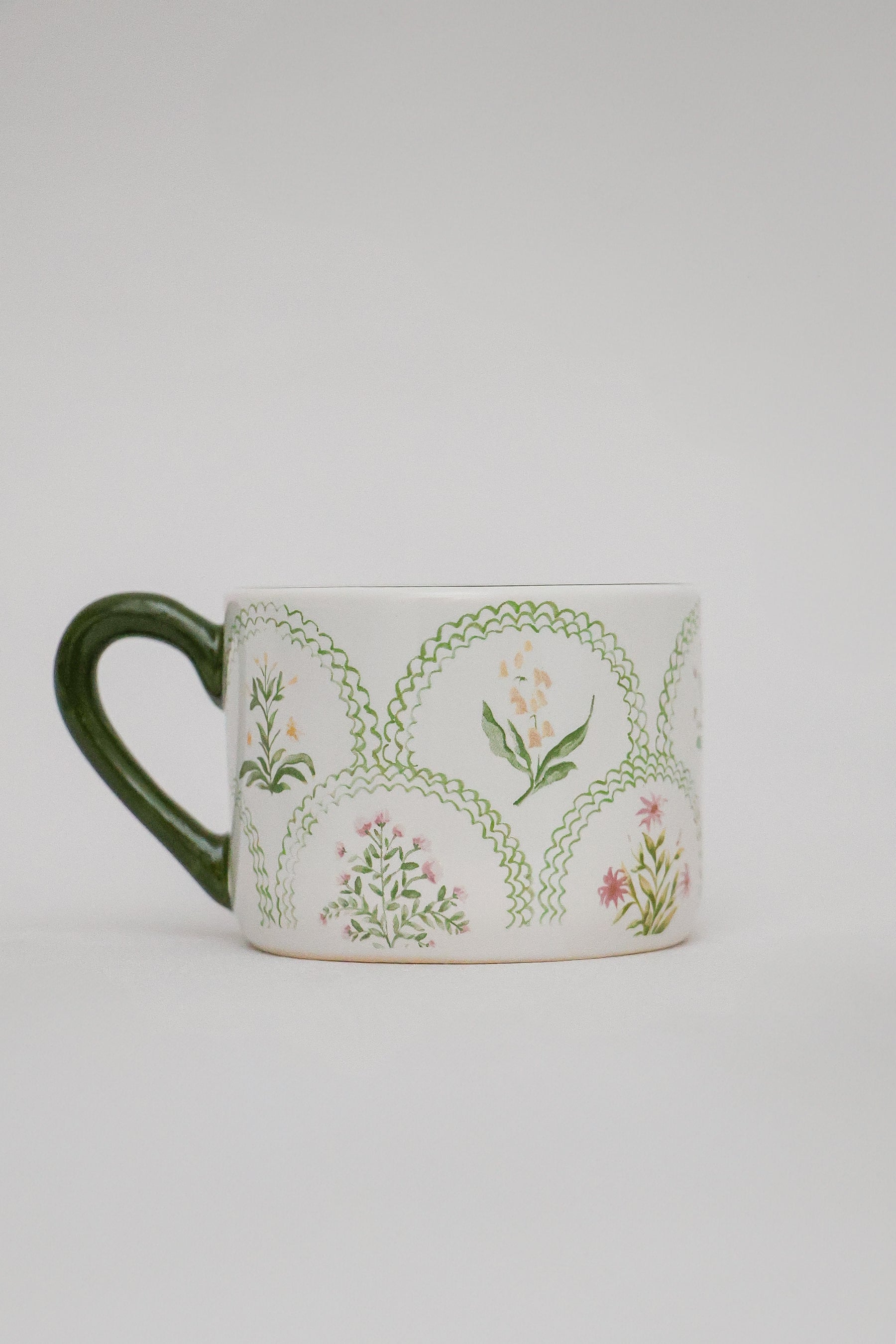 Xícara de Chá c/ Pires Dolce Fiore Maison Blanche