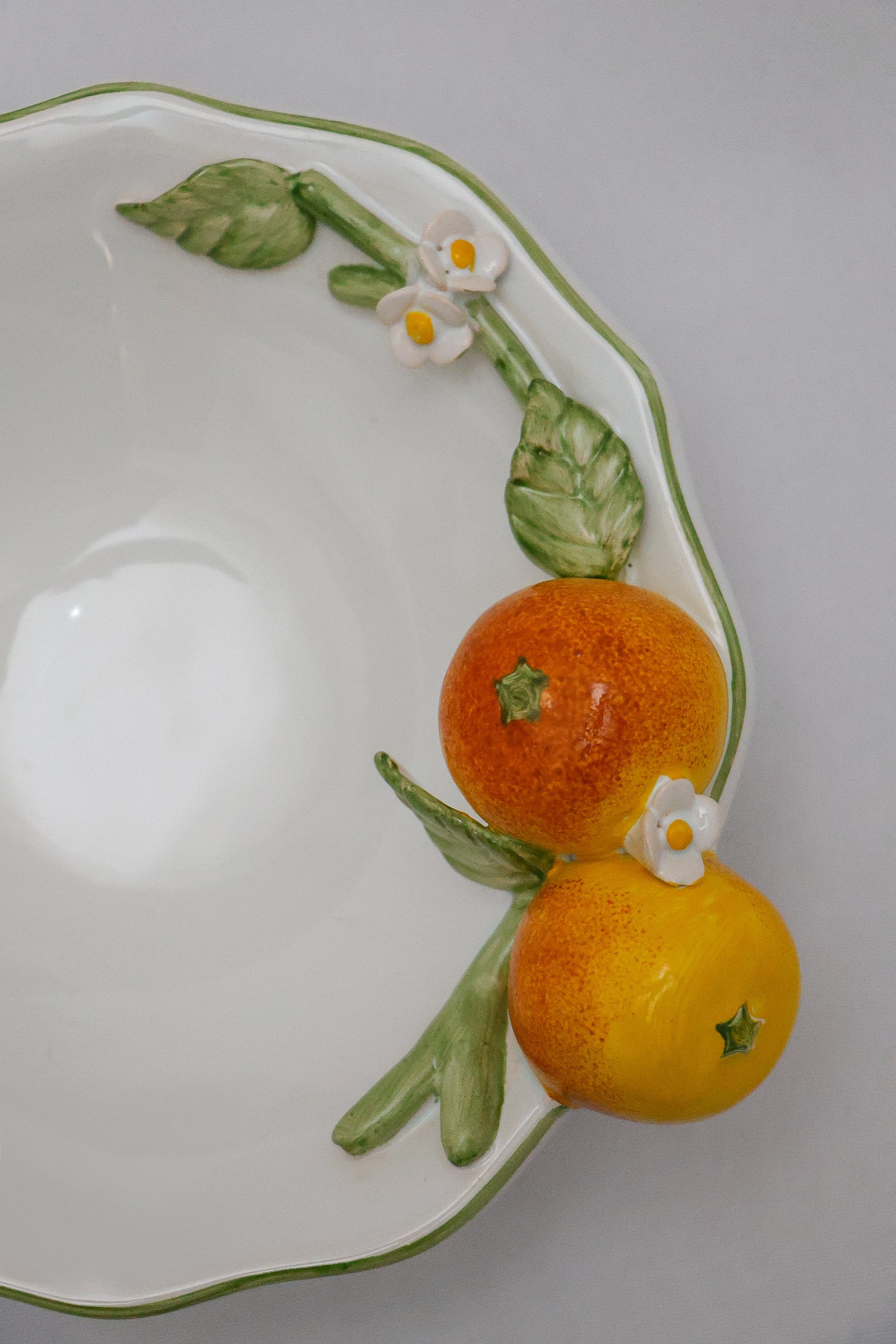 Bowl Laranja Relevo Luiz Salvador