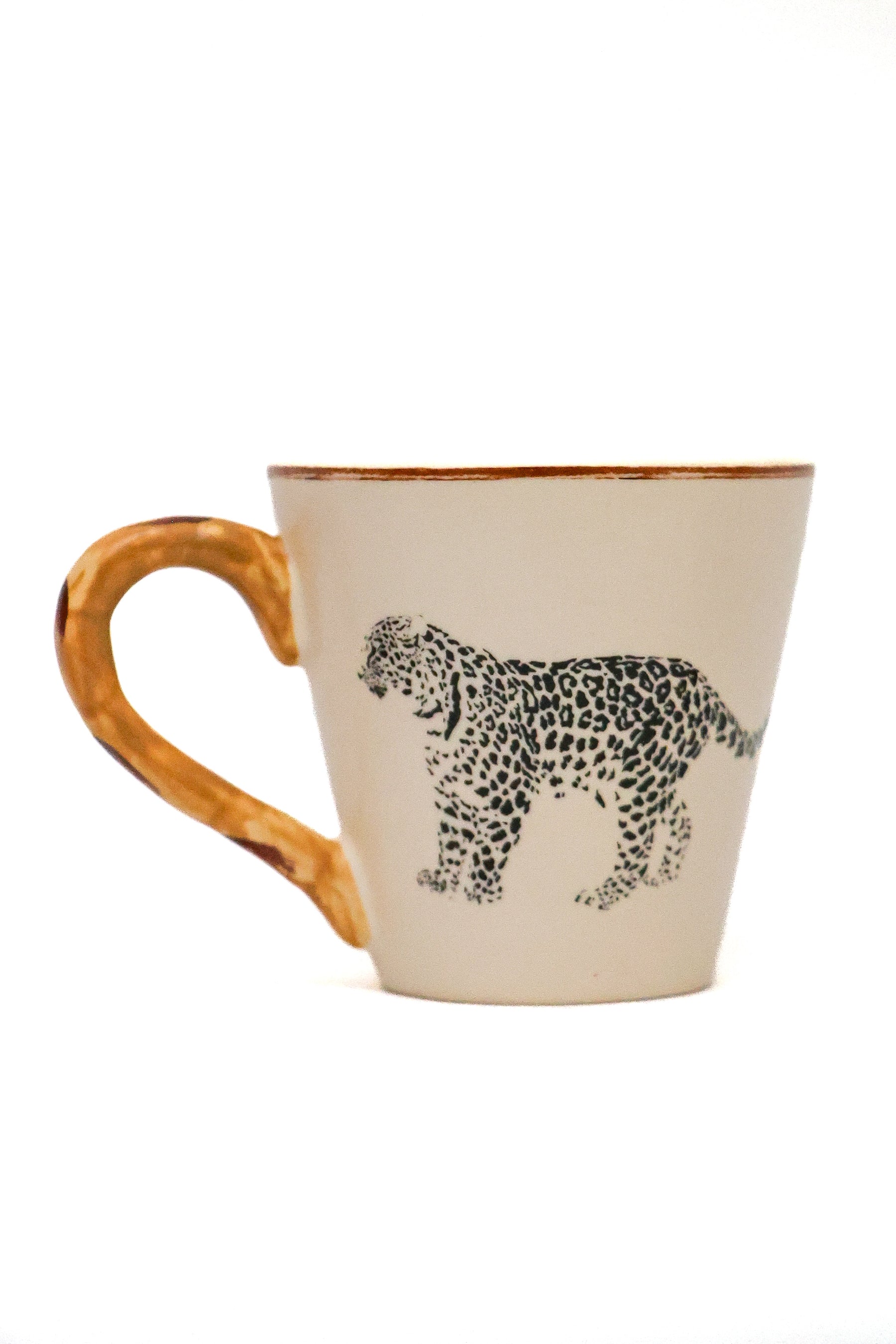 Jogo 6 Xícaras de Chá c/ Pires Animais, Maison Blanche