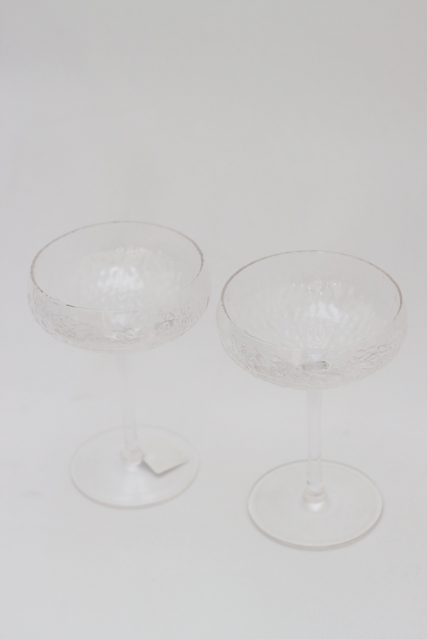 Taça de Cristal Petra Coupe Martelado Lyor