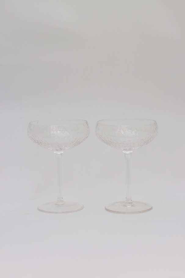 Taça de Cristal Petra Coupe Martelado Lyor