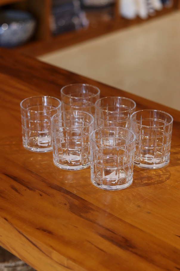 Copos Cristal Square 330ml Lyor