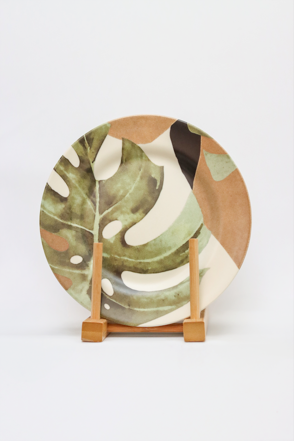 Prato Sobremesa Atlantica Acetinado Plus Costela de Adão Alleanza