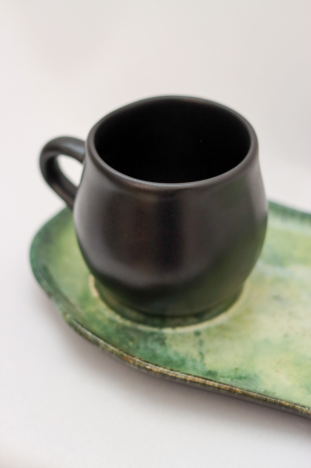 Jogo de Lanche Oreon Green com Xícara Scalla