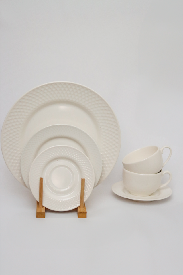 Prato Sobremesa Split White Plus Alleanza