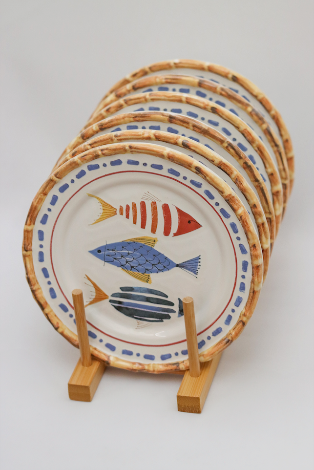 Prato Sobremesa Sardine Maison Blanche