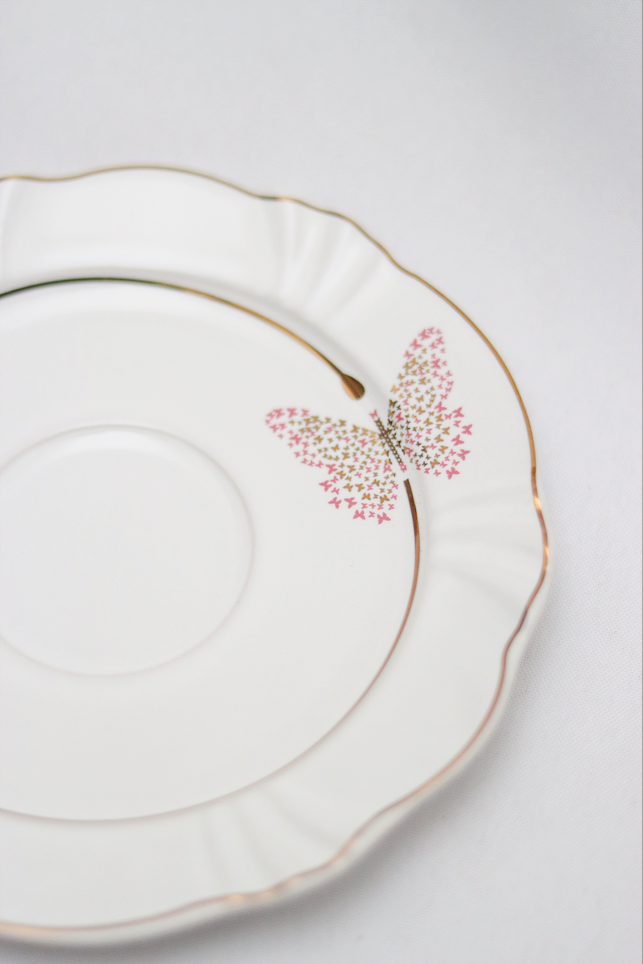 Xícara de Chá C/ Pires Encantada Oxford