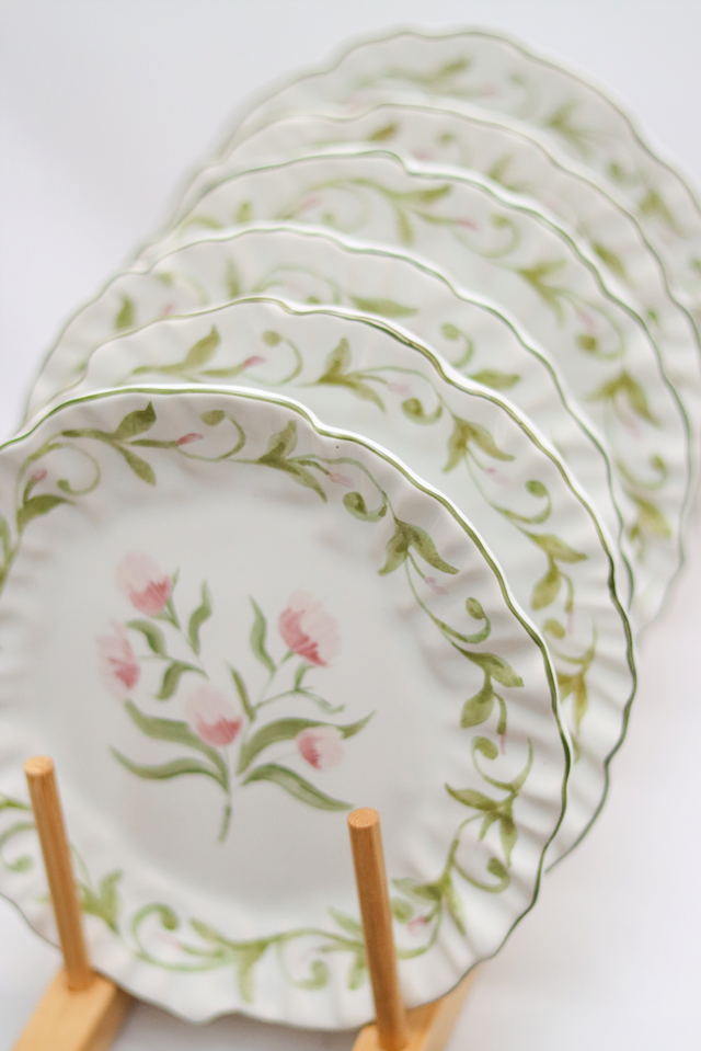 Prato Sobremesa Dolce Fiore Maison Blanche