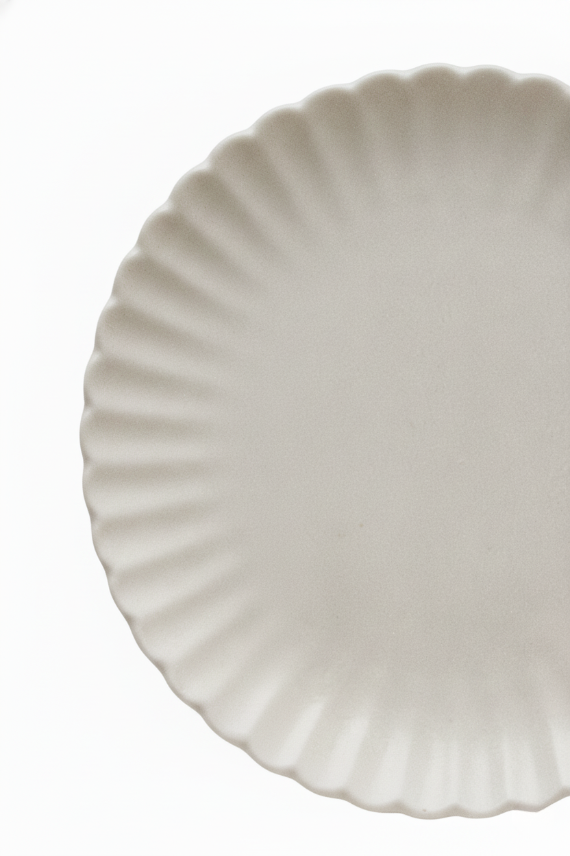 Jogo 2 Pratos de Sobremesa Porcelana Pétalas, Wolff