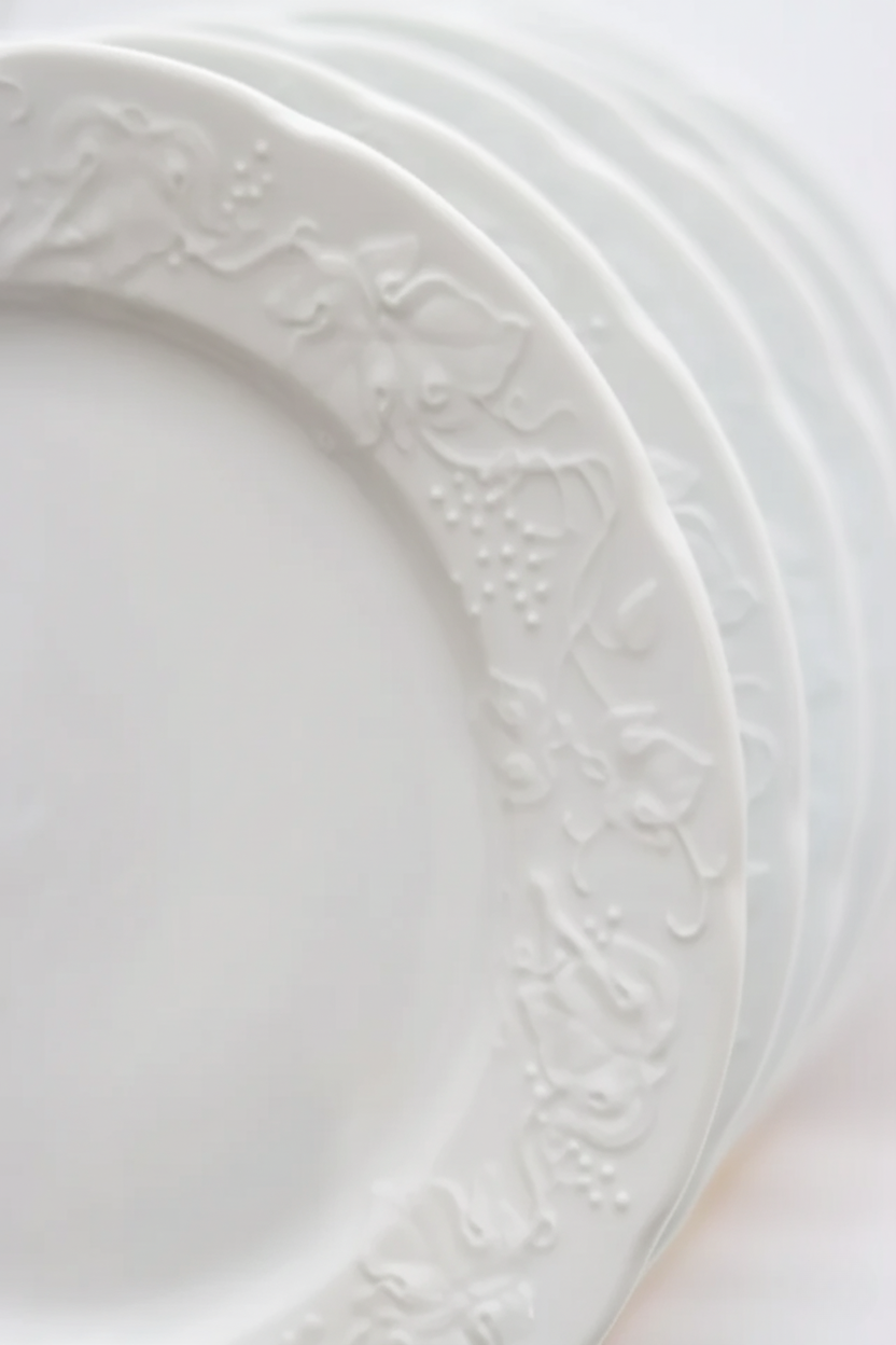 Jogo de 6 Pratos Rasos Limoges, Wolff