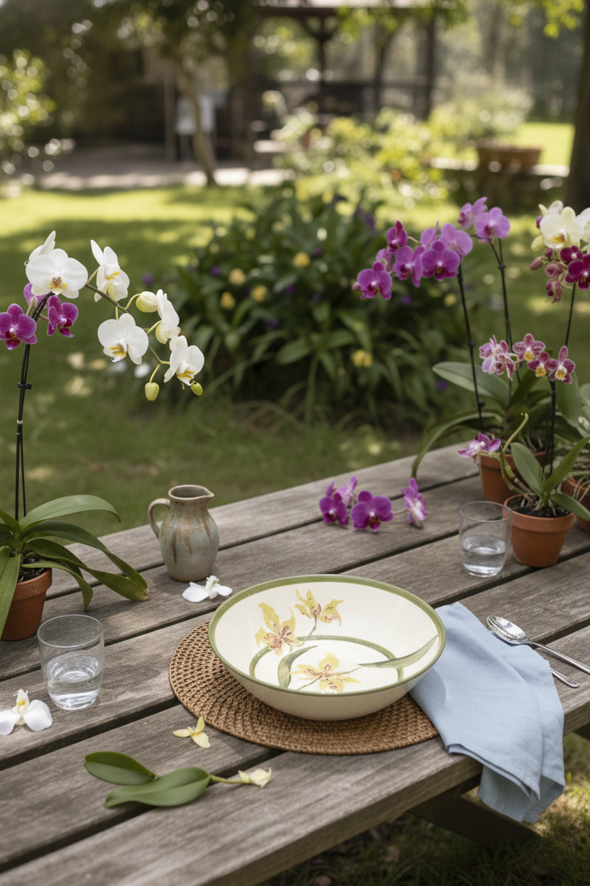 Bowl Decorado Orquídea, Alleanza