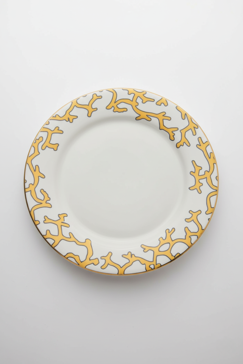 Jogo 6 Pratos de Sobremesa Coral Blue, Scalla