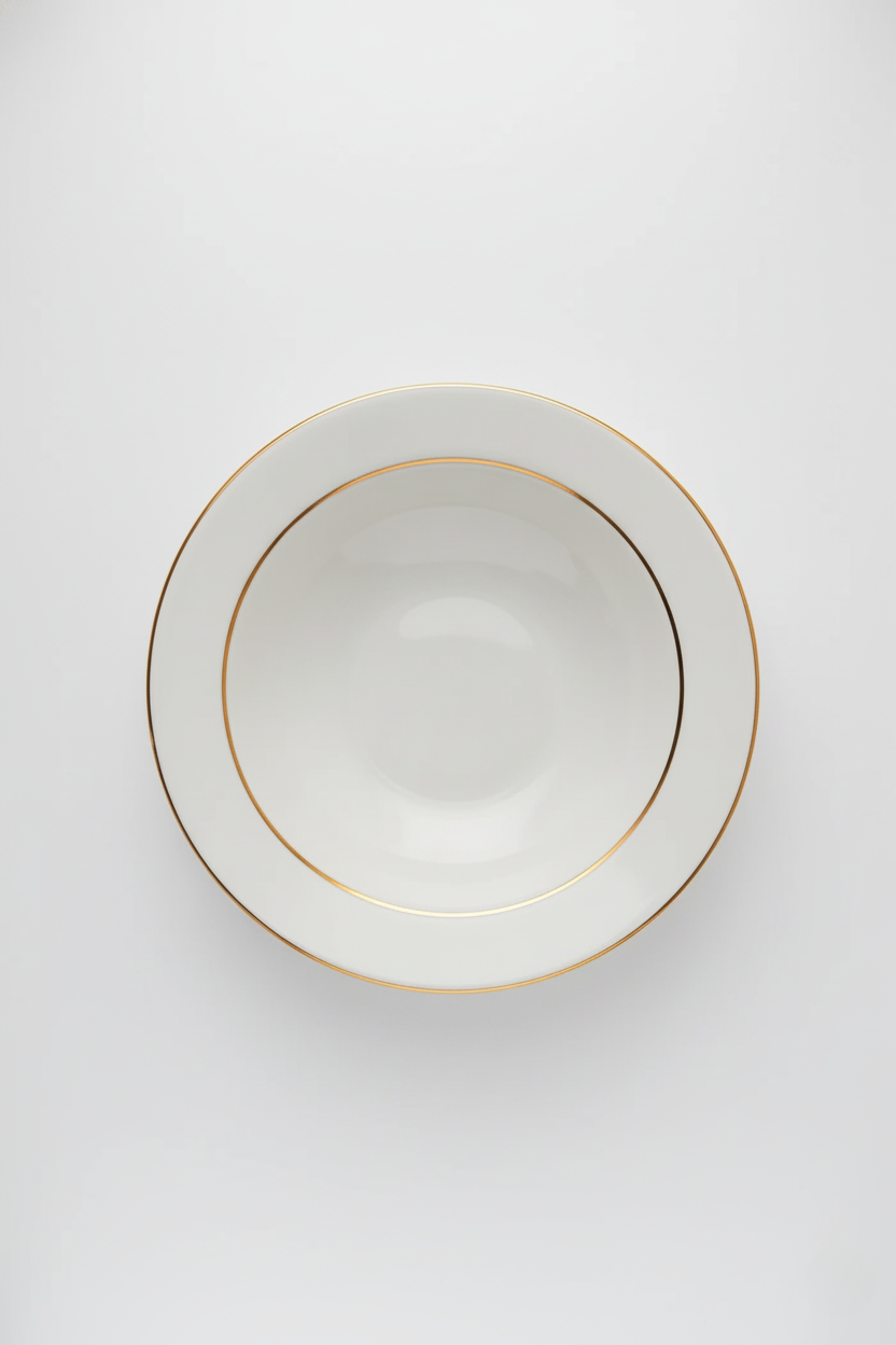 Jogo 6 Pratos Fundos Desirre, Scalla