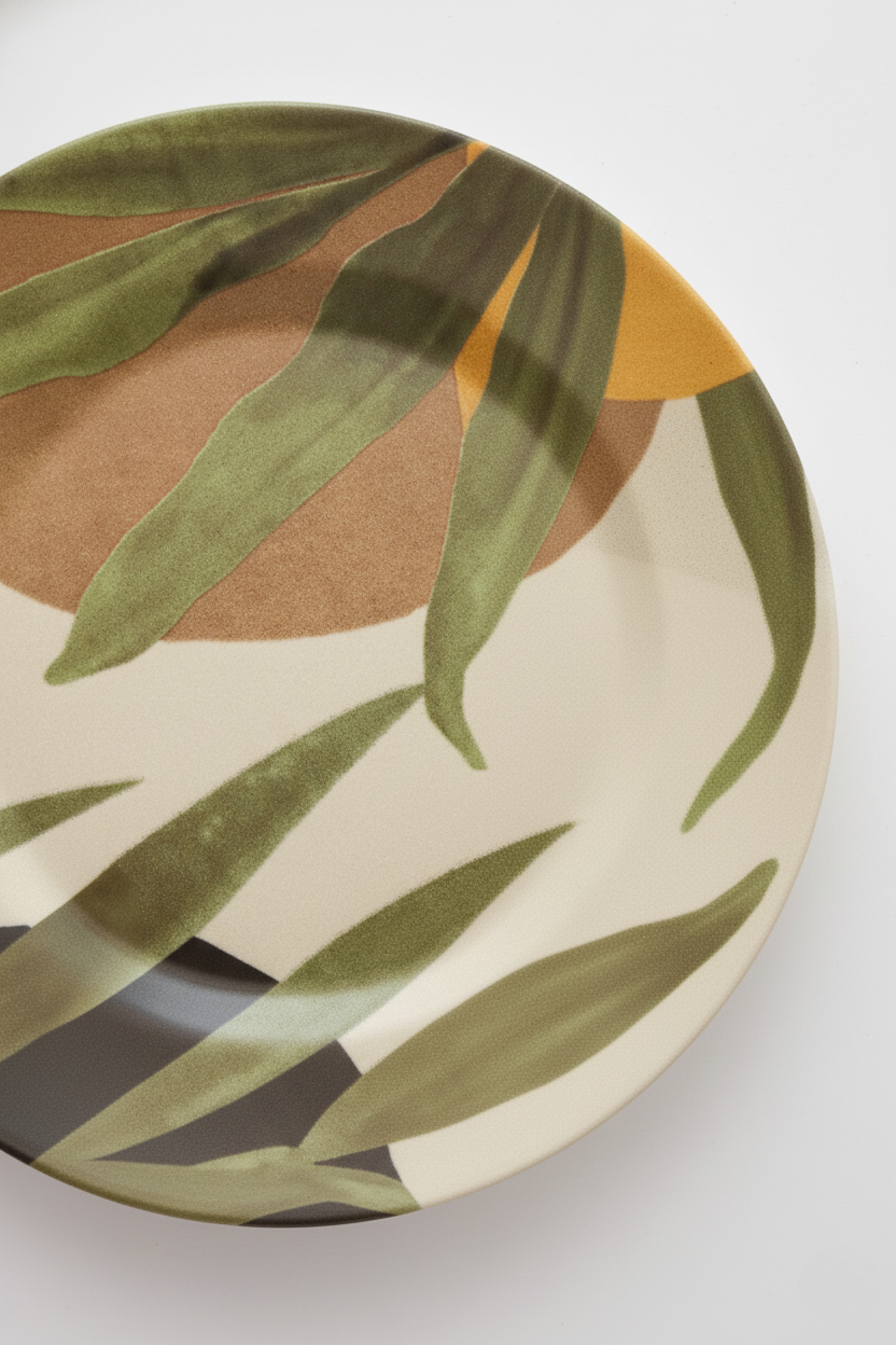 Jogo 6 Pratos Rasos Atlântica Acetinado Plus Alleanza