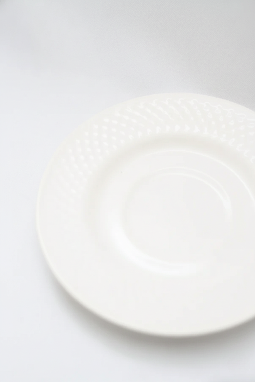 Jogo 6 Xícaras de Chá c/ Pires Split White Plus, Alleanza