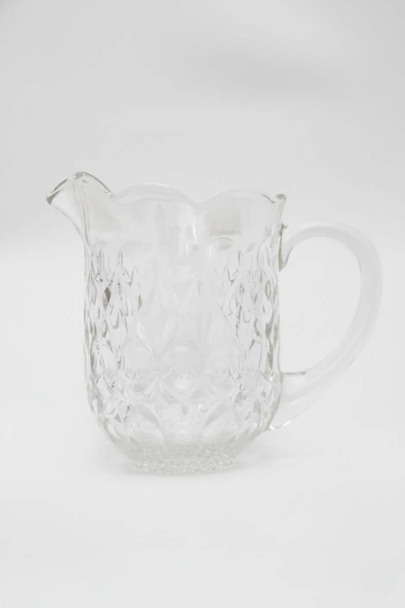 Conjunto Jarra e 6 Taças de Cristal Lile, Lyor