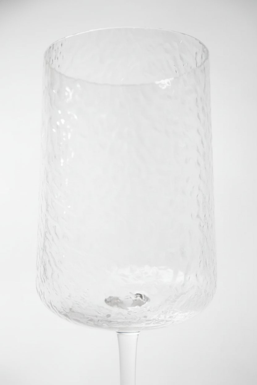 Taça de Cristal Petra p/ Vinho Martelado, Lyor