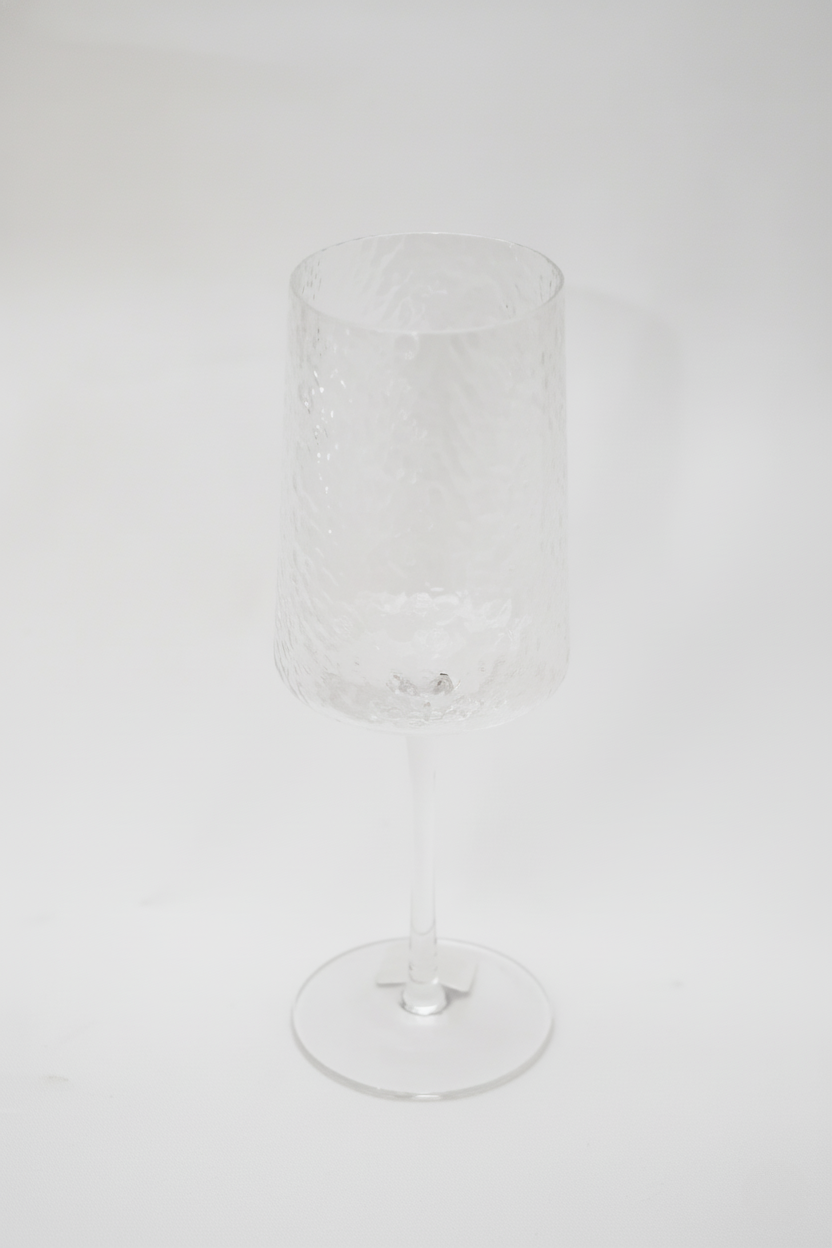 Taça de Cristal Petra p/ Vinho Martelado, Lyor