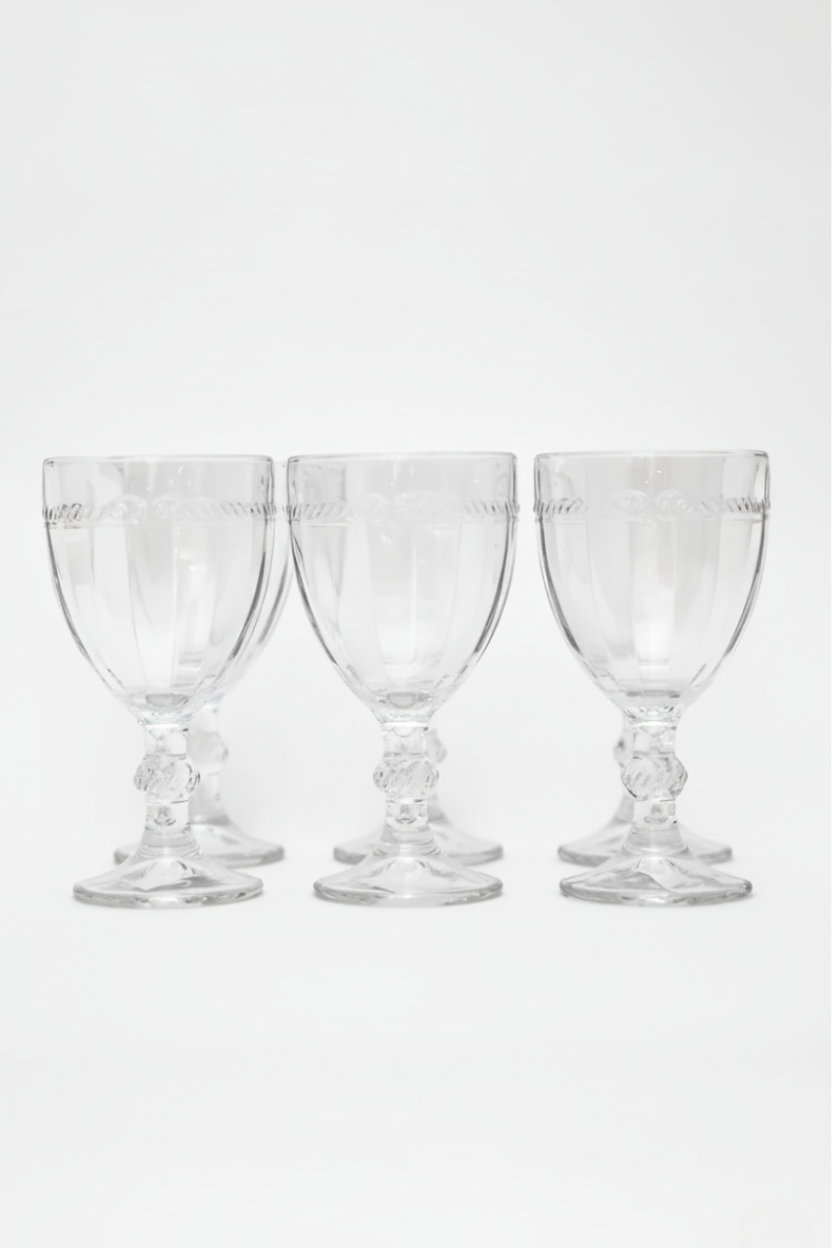 Jogo 6 Taças de Cristal Imperial p/ água 320ml, Lyor