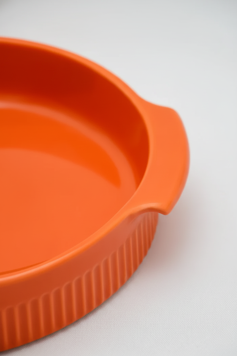 Forma de Porcelana Redonda Diâmetro 21cm, Germer