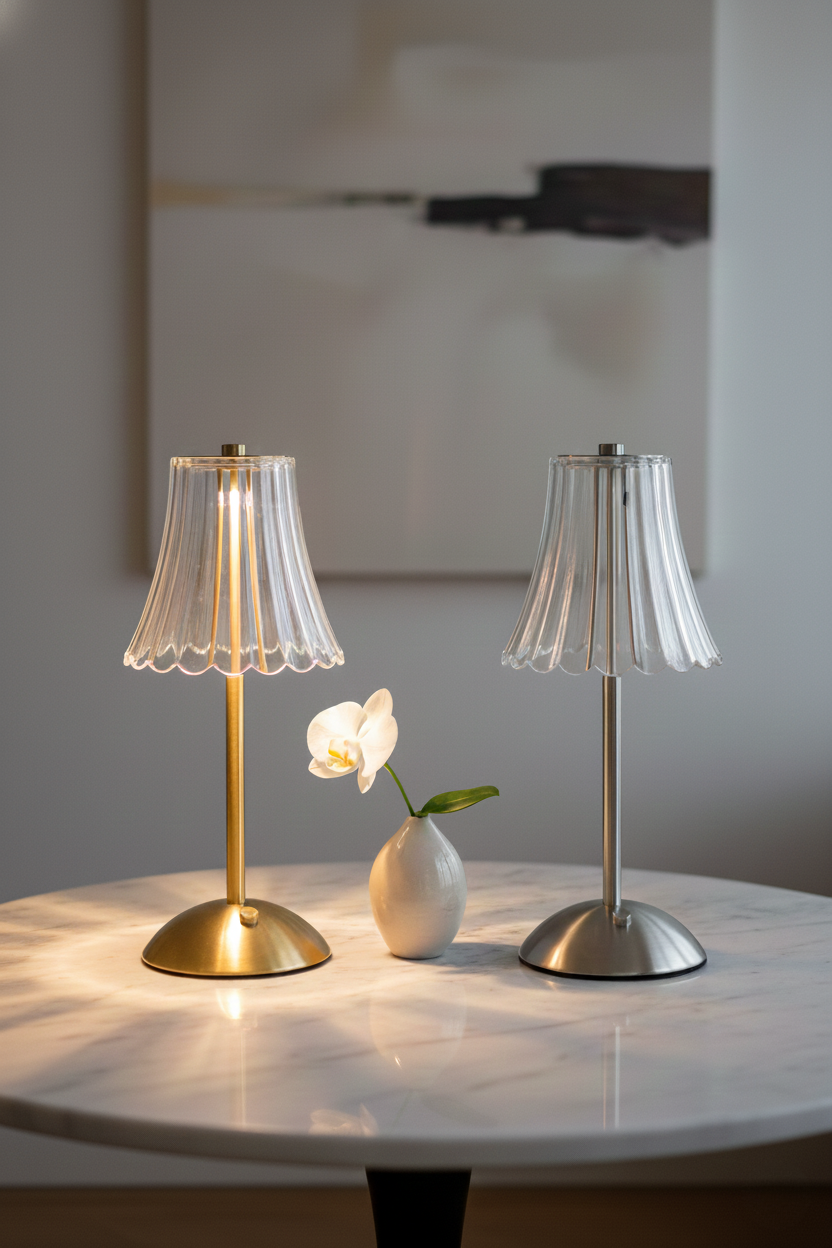 Luminária de Mesa Tátil Ártico, Copa&Cia