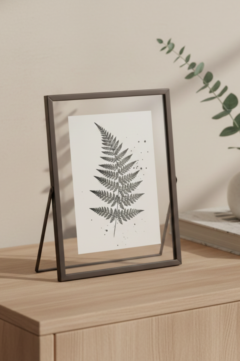 Porta Retrato em Metal 10x15cm Mart