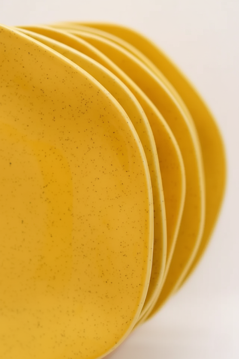 Jogo 6 Pratos Rasos Maracujá, Oxford