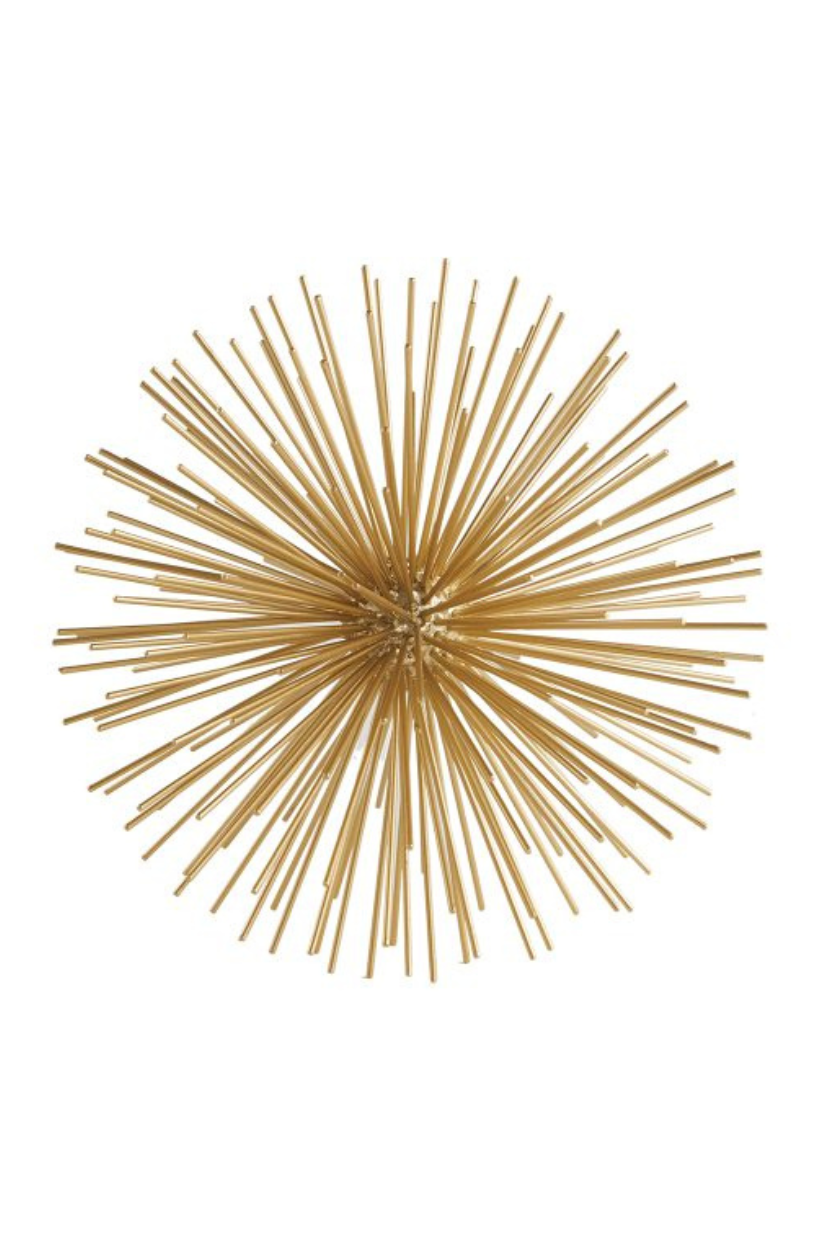 Escultura Ouriço em Metal Mart